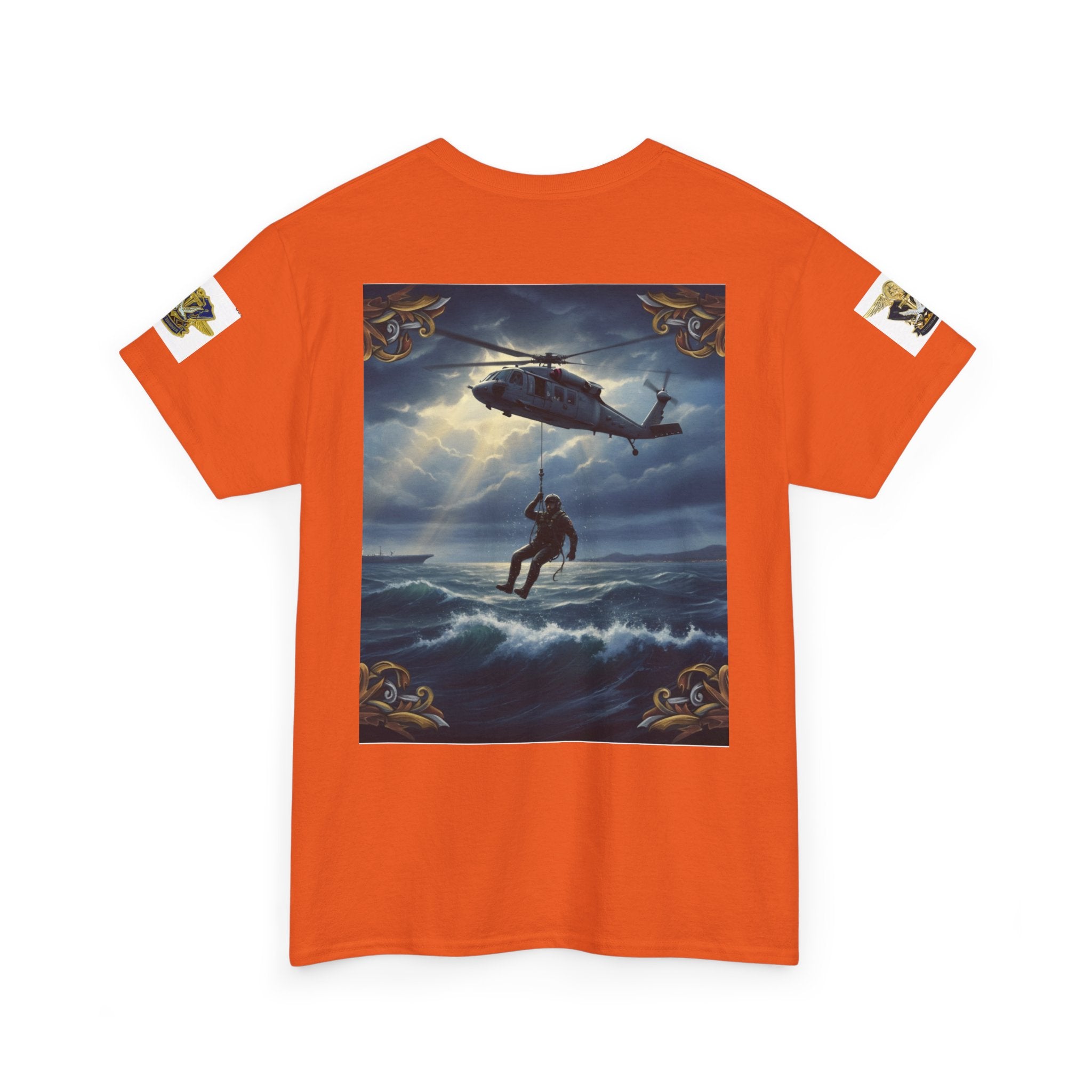 Military Rescue Crew T-Shirt — SAR Chiefs Riders Club Graphic Tee