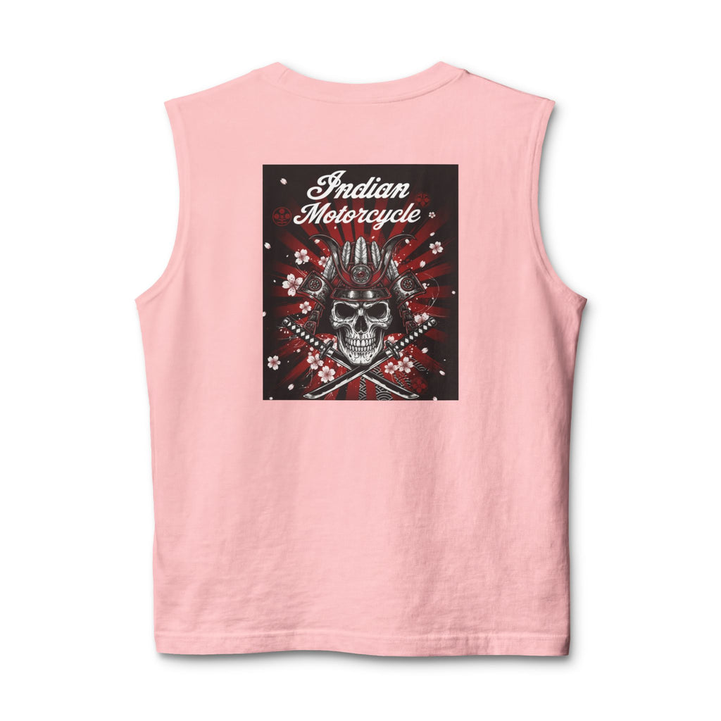Indian Motorcycle Skull Muscle Tank — Vintage Biker Tank Top