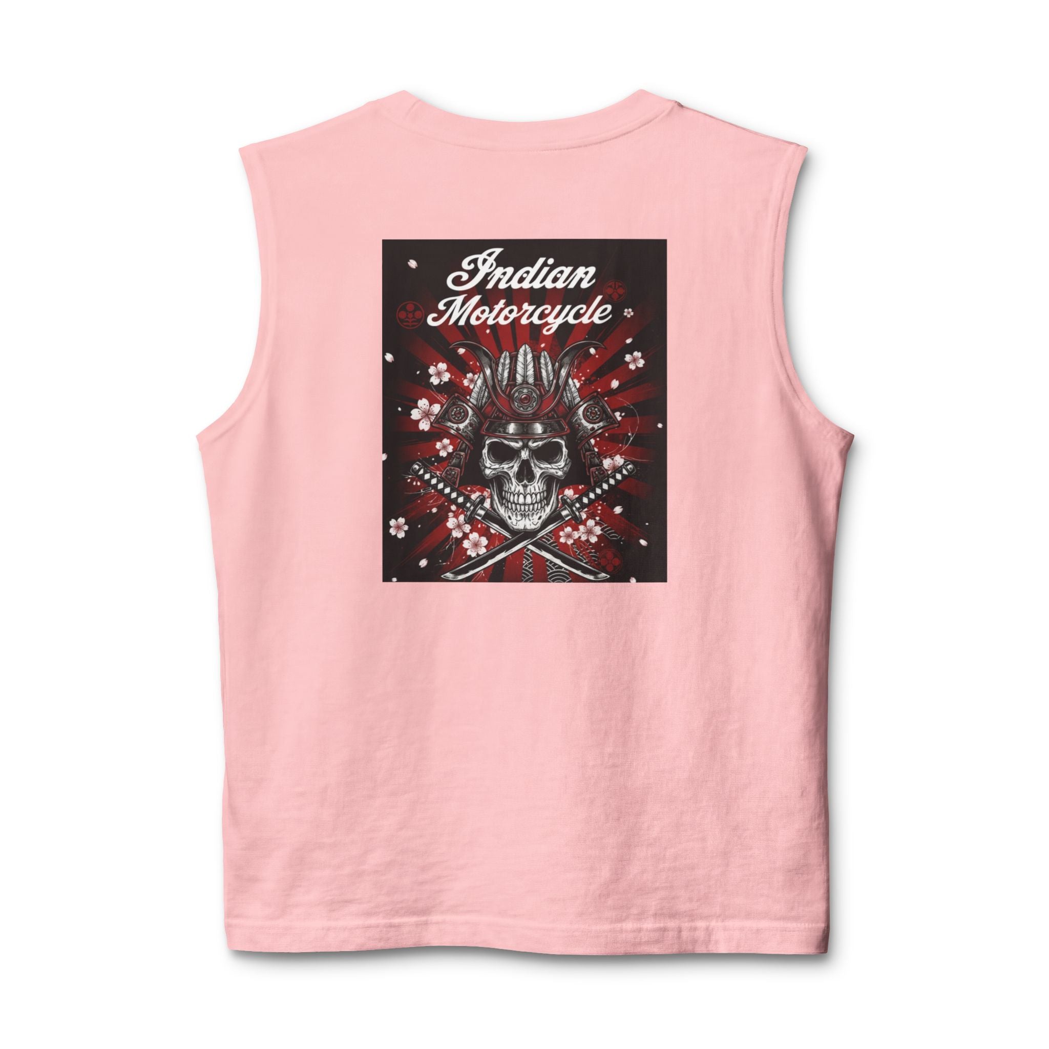 Indian Motorcycle Skull Muscle Tank — Vintage Biker Tank Top