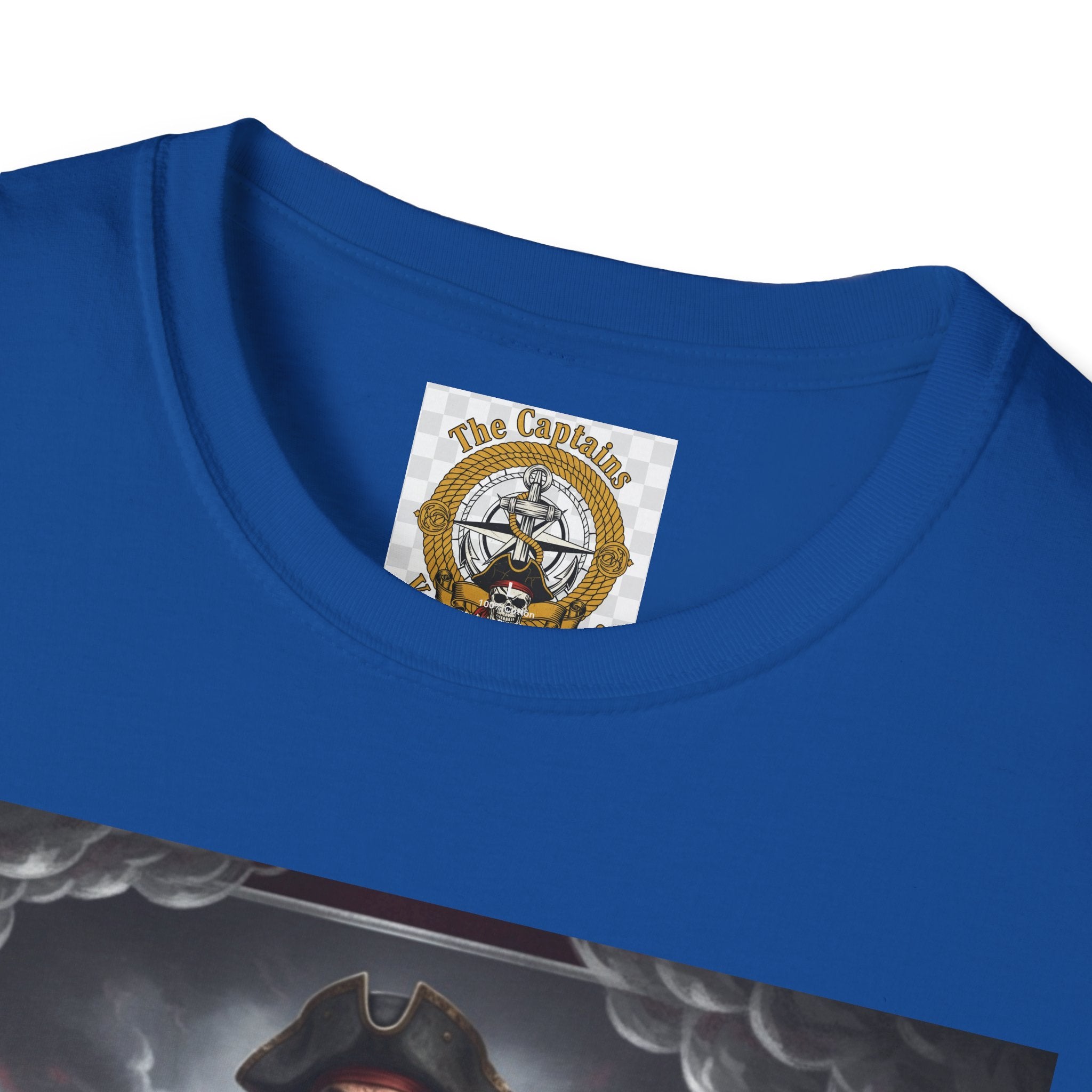Pirate Captain T-Shirt — Vintage Nautical Adventure Graphic Tee