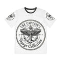 Captain's Voyage Motorcycle Tee — Nautical Biker Graphic Shirt