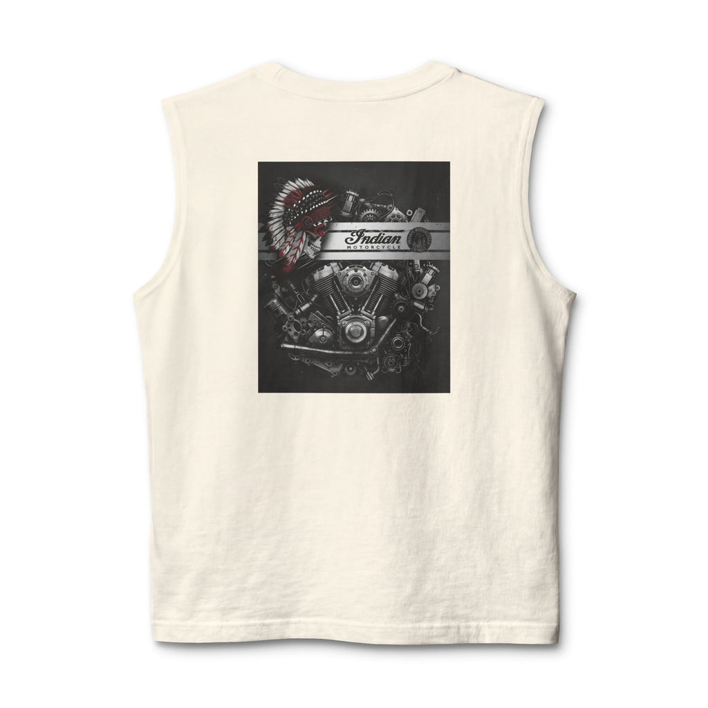 Indian Motorcycle Graphic Muscle Tank — Vintage Rider Tee