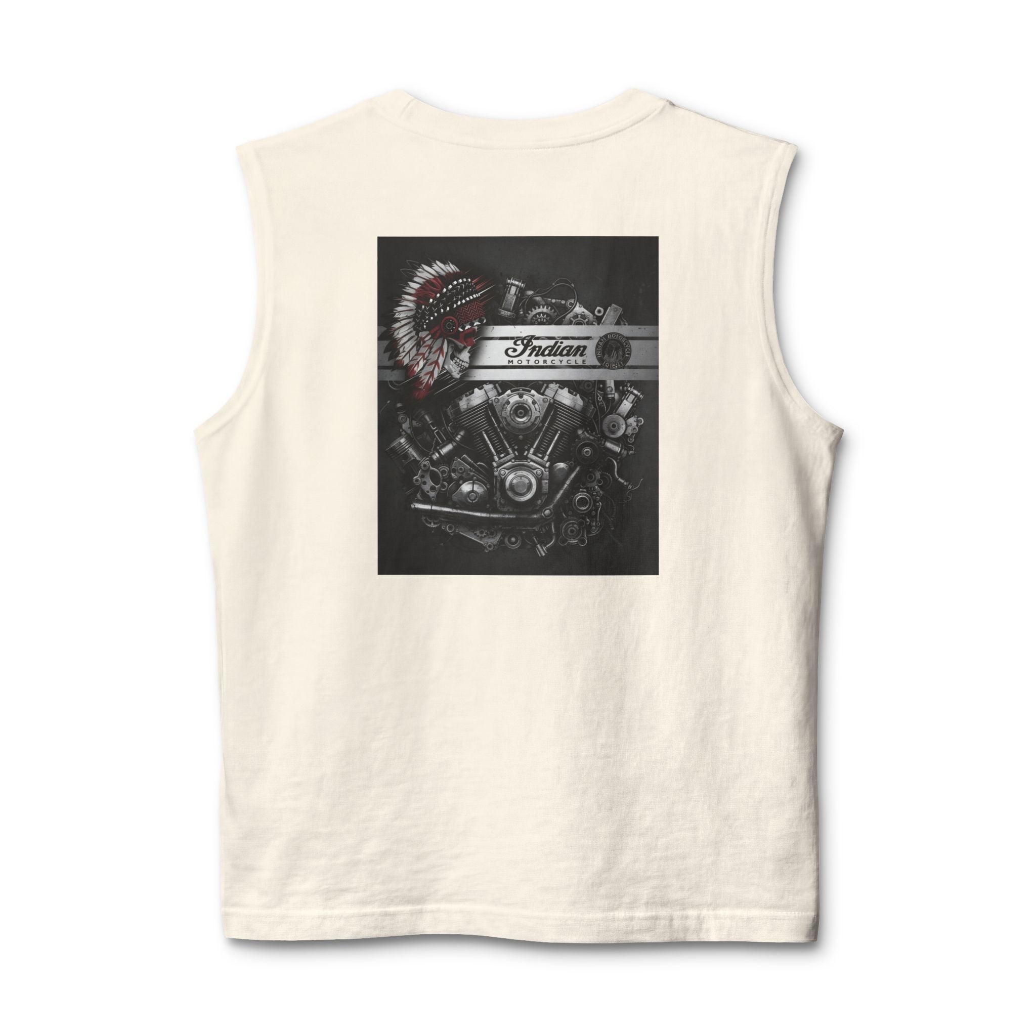 Indian Motorcycle Graphic Muscle Tank — Vintage Rider Tee