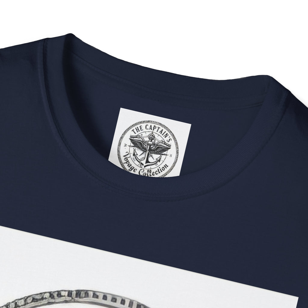 Captain’s Voyage Collection T‑Shirt — Panda Riding Motorcycle Graphic Tee
