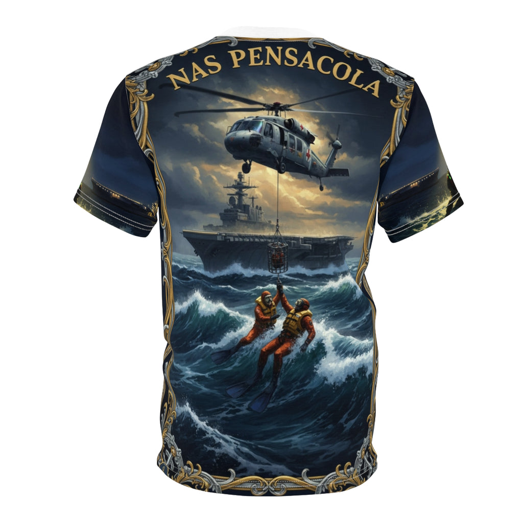Rescue Swimmer NAS Pensacola All-Over Print Tee