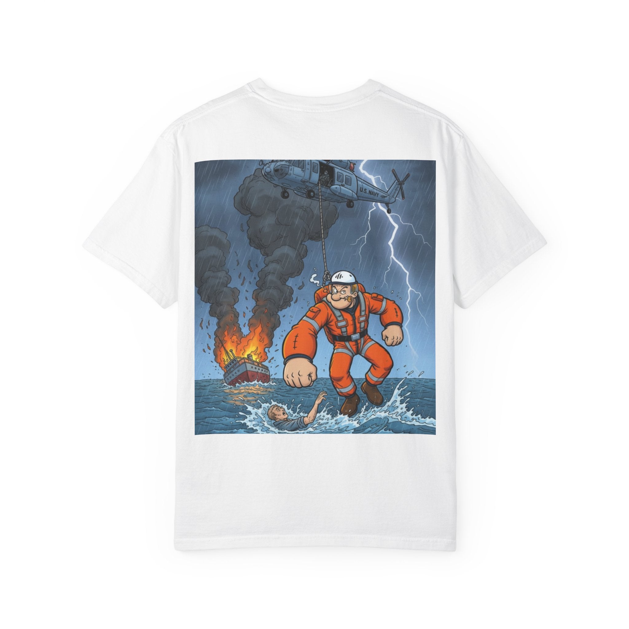 Rescue Swimmer T-Shirt — NAS Pensacola Helicopter Rescue Graphic Tee