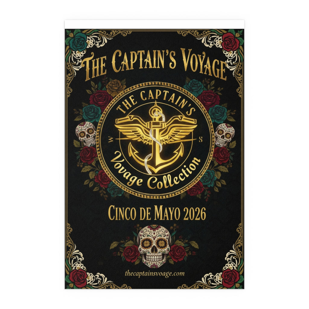 Silk Poster - The Captain’s Voyage Collection: Cinco de Mayo 2026 Decorative Print