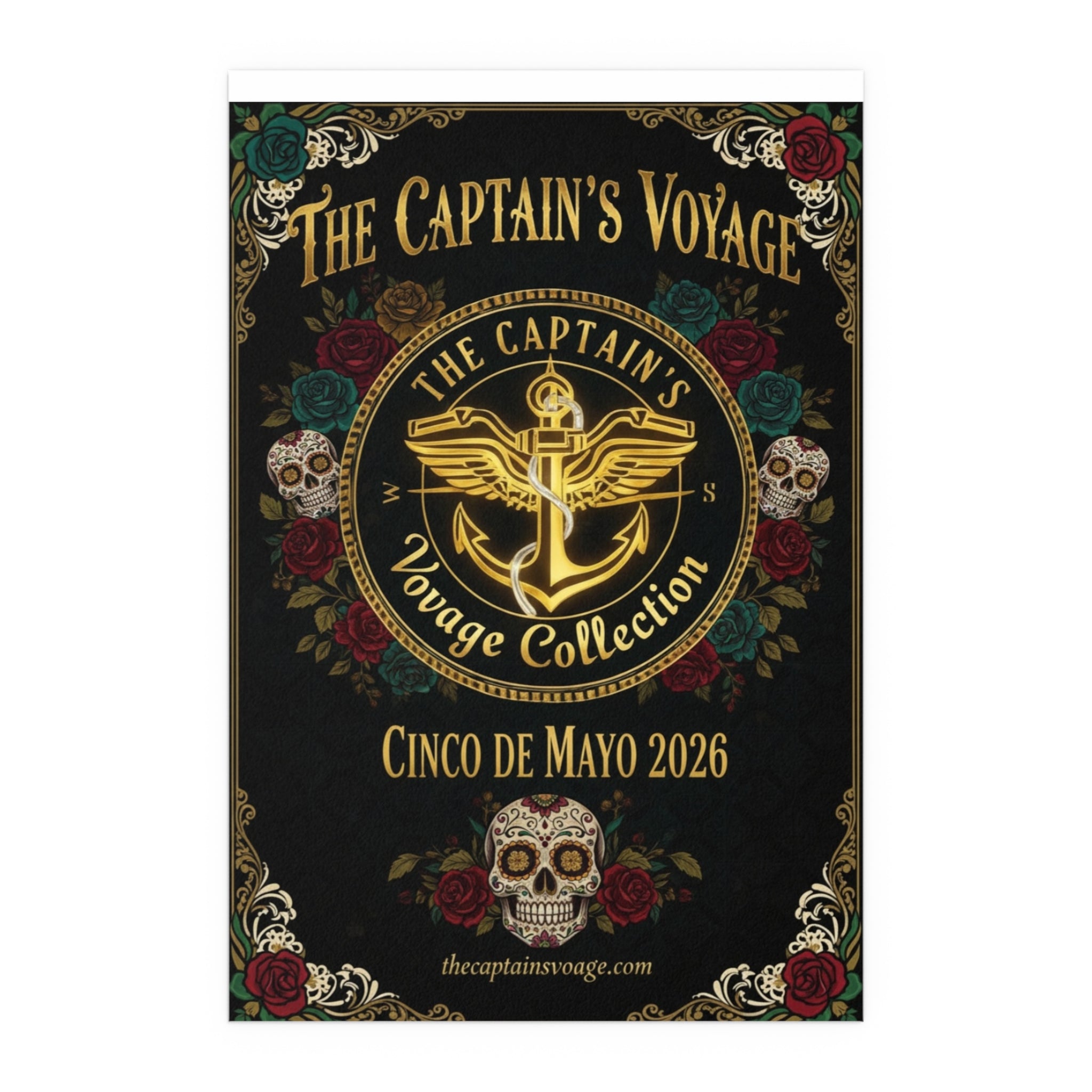 Silk Poster - The Captain’s Voyage Collection: Cinco de Mayo 2026 Decorative Print