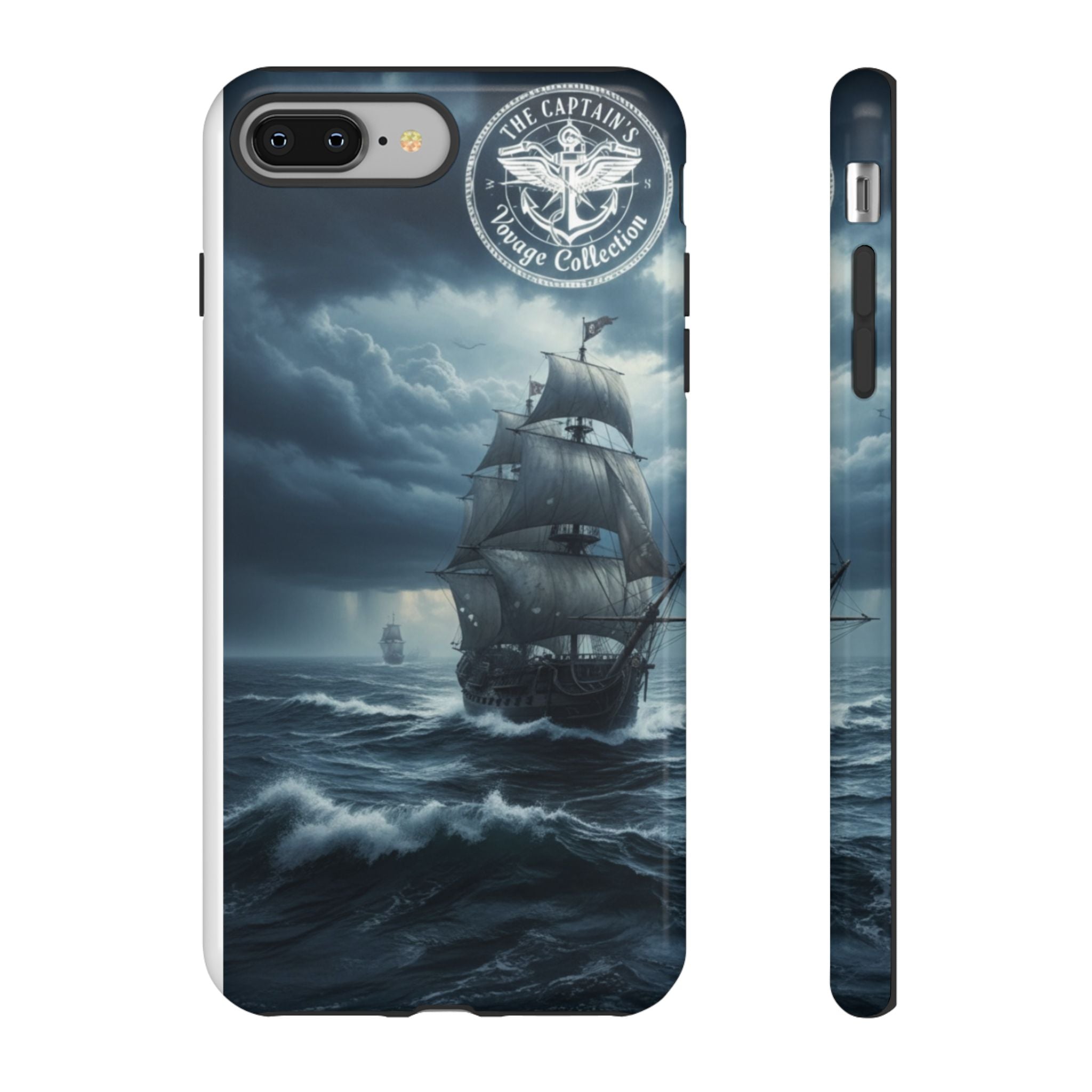 Stormy Seas Ship Phone Case – Nautical Pirate Sailing iPhone Cover