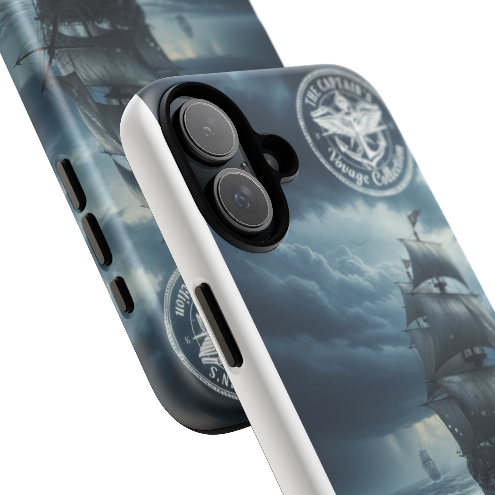 Stormy Seas Ship Phone Case – Nautical Pirate Sailing iPhone Cover