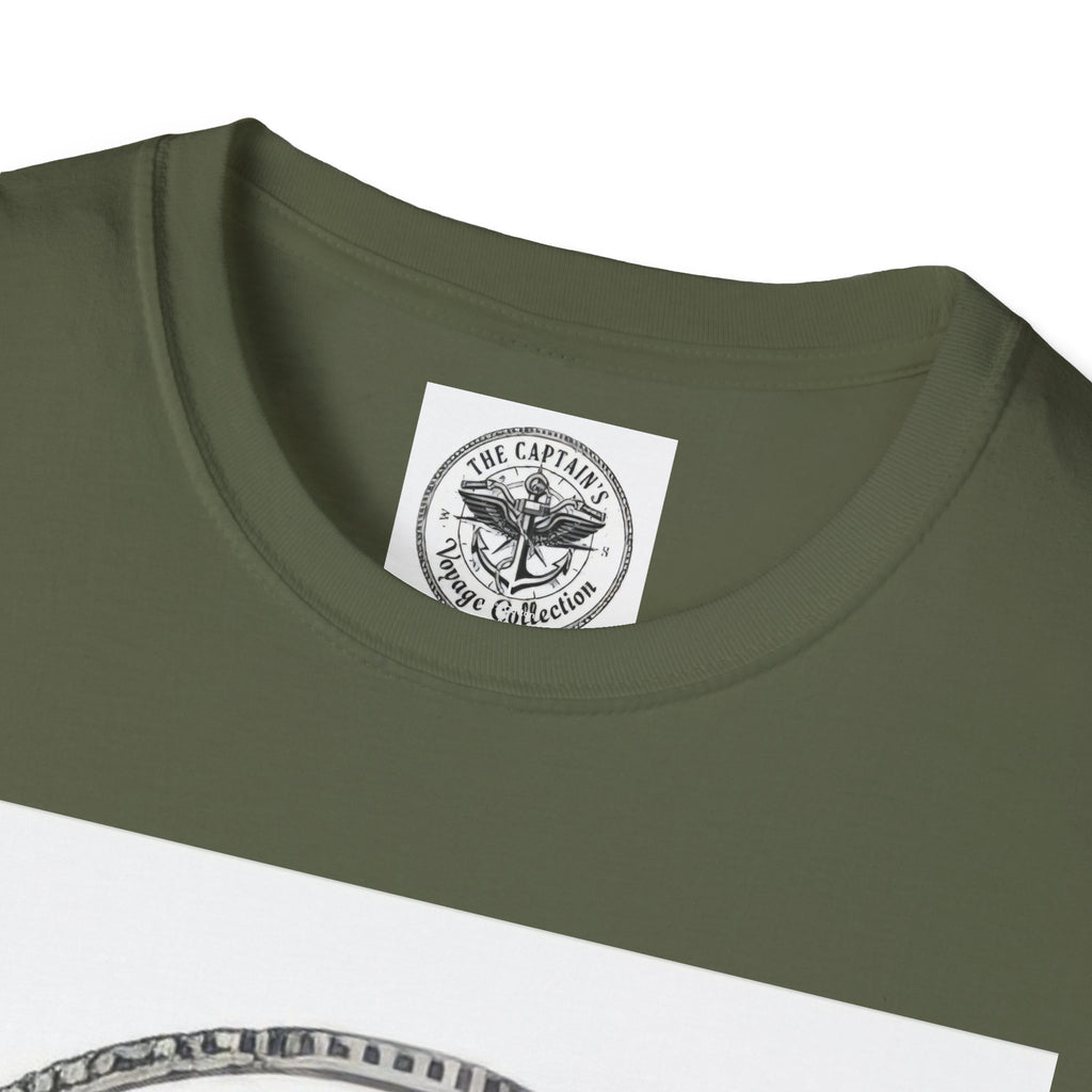 Captain’s Voyage Collection T‑Shirt — Panda Riding Motorcycle Graphic Tee