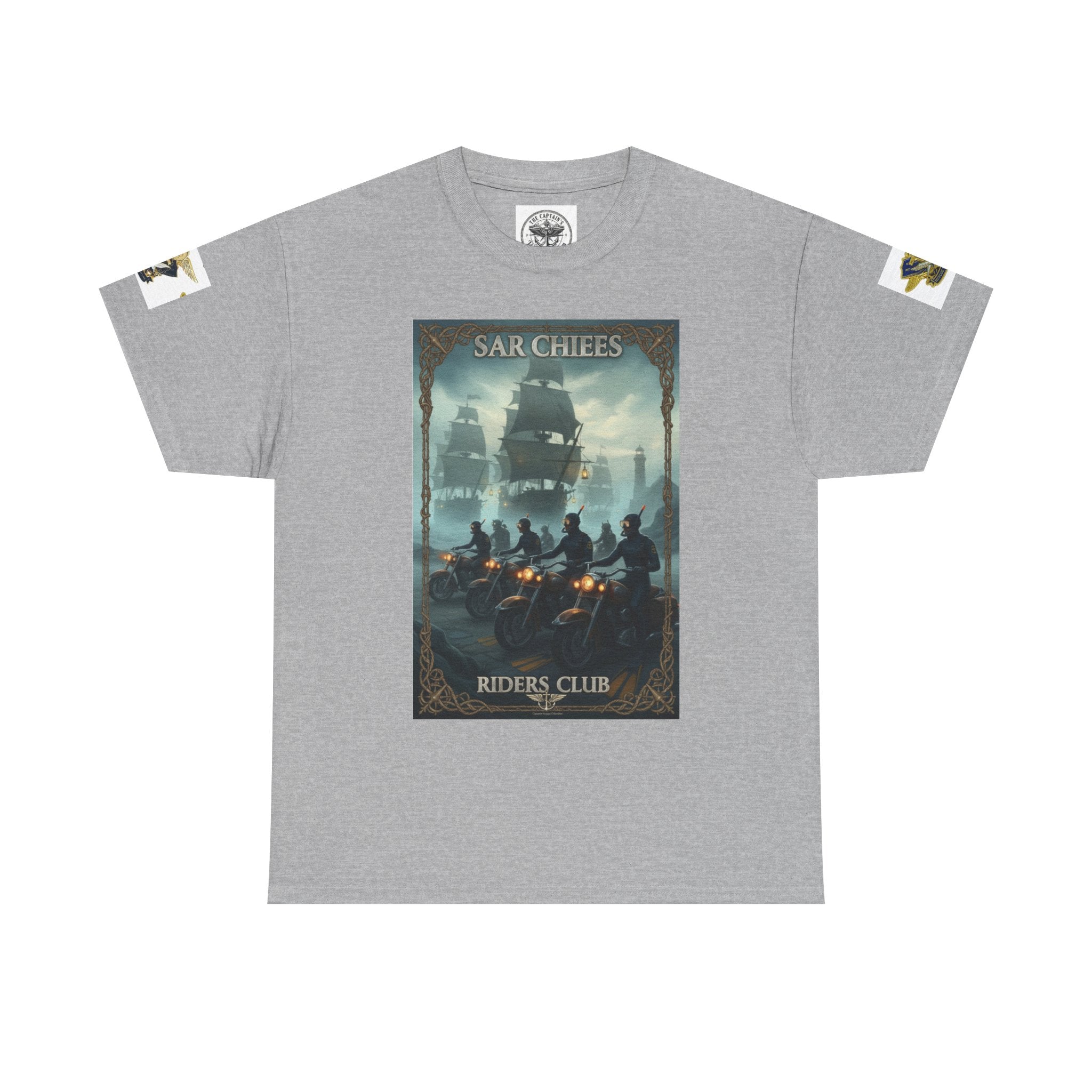 Military Rescue Crew T-Shirt — SAR Chiefs Riders Club Graphic Tee