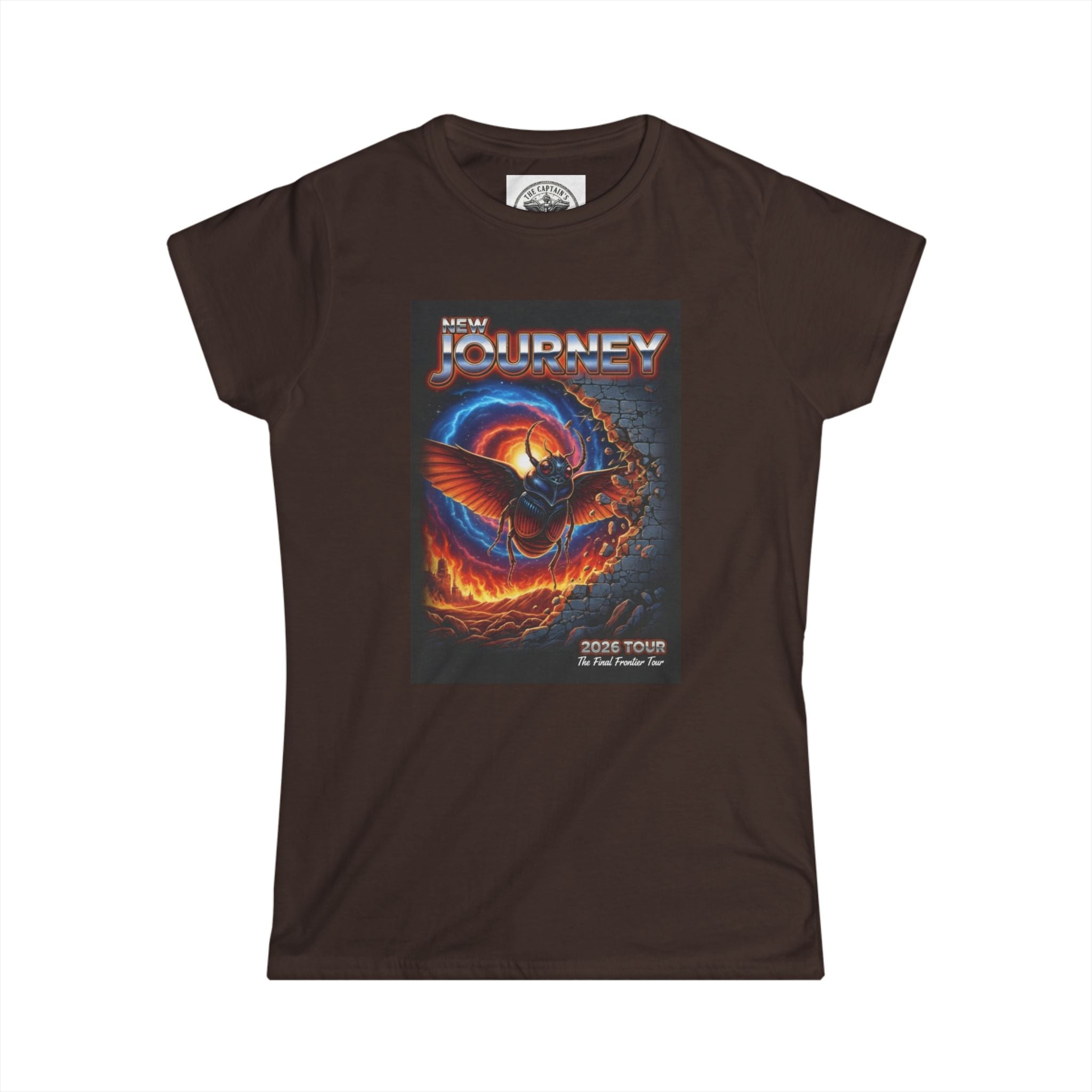 Journey Band Tour T‑Shirt — Women’s 2026 Tour Graphic Tee