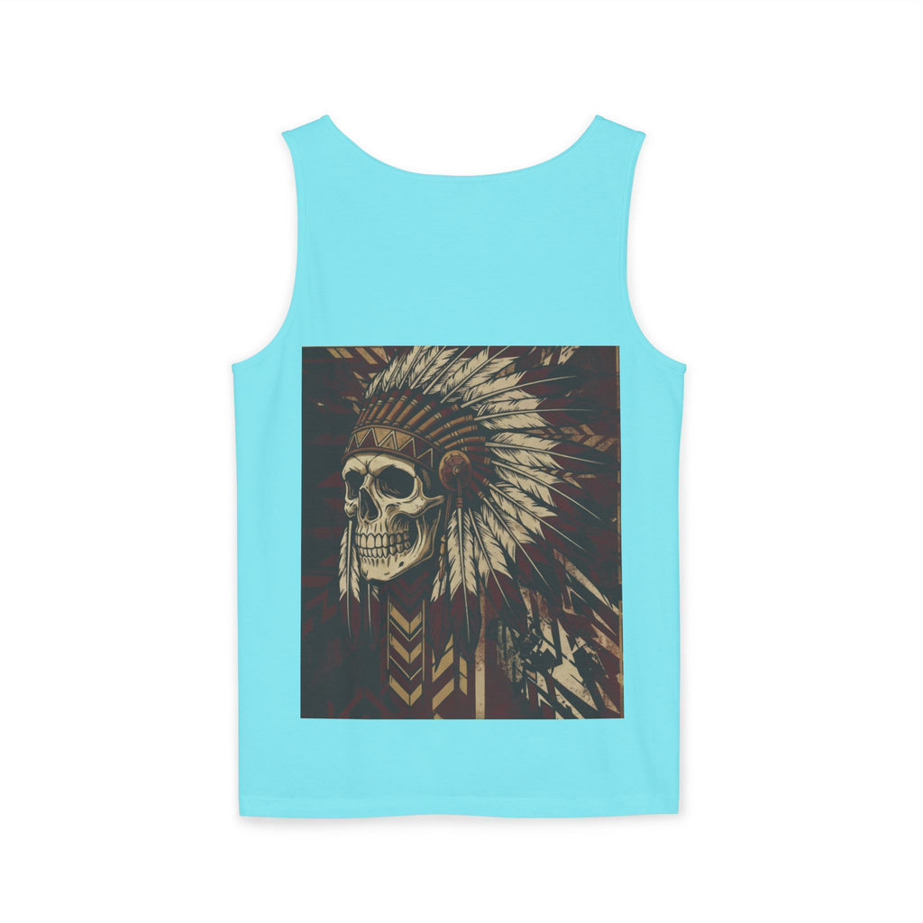 Skull Chief Tank Top — Indian Motorcycle Graphic Tank