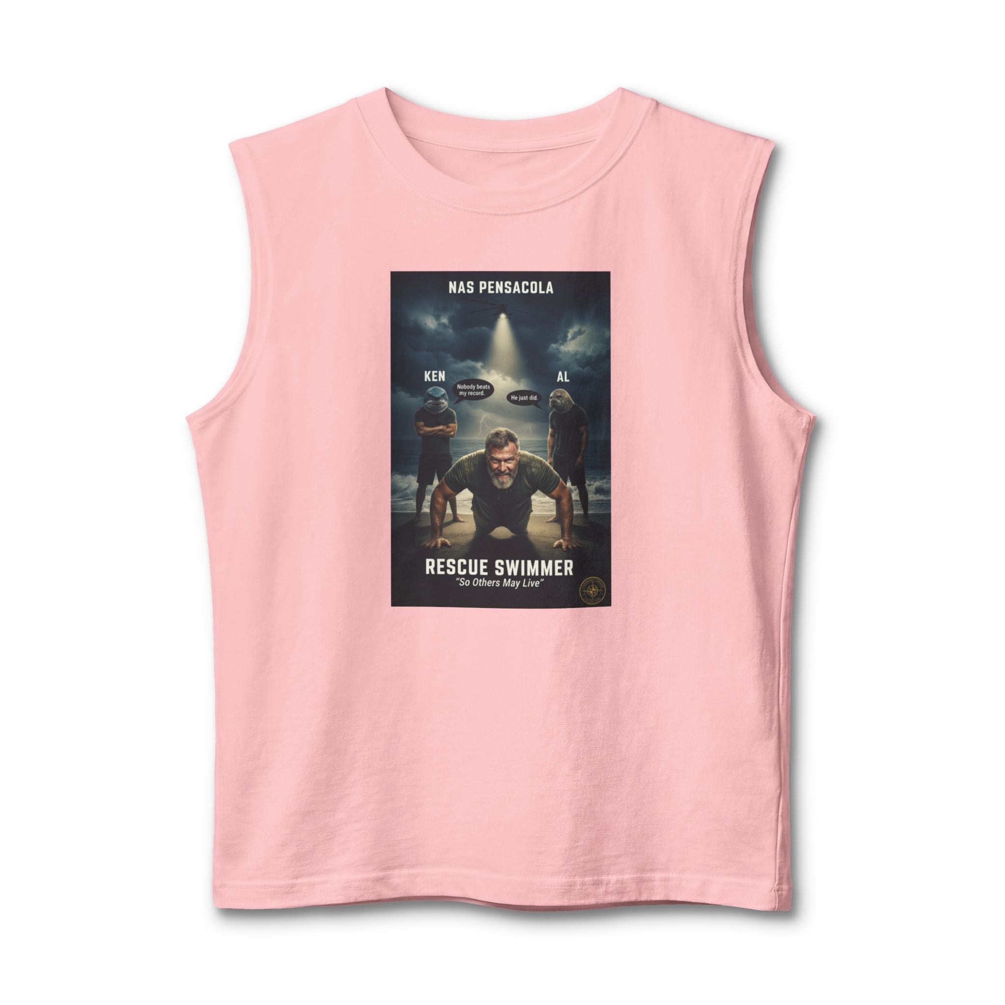 Rescue Swimmer Muscle Tank — Military Search & Rescue Tribute