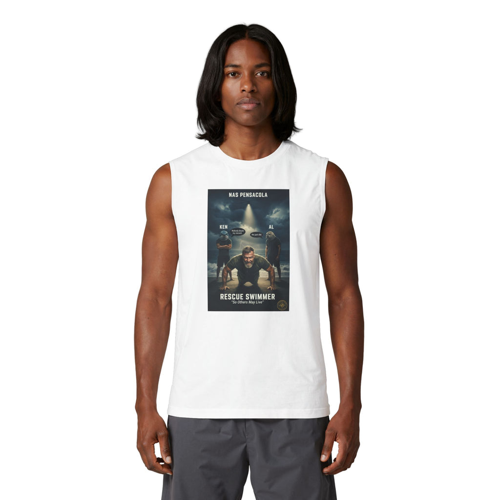 Rescue Swimmer Muscle Tank — Military Search & Rescue Tribute