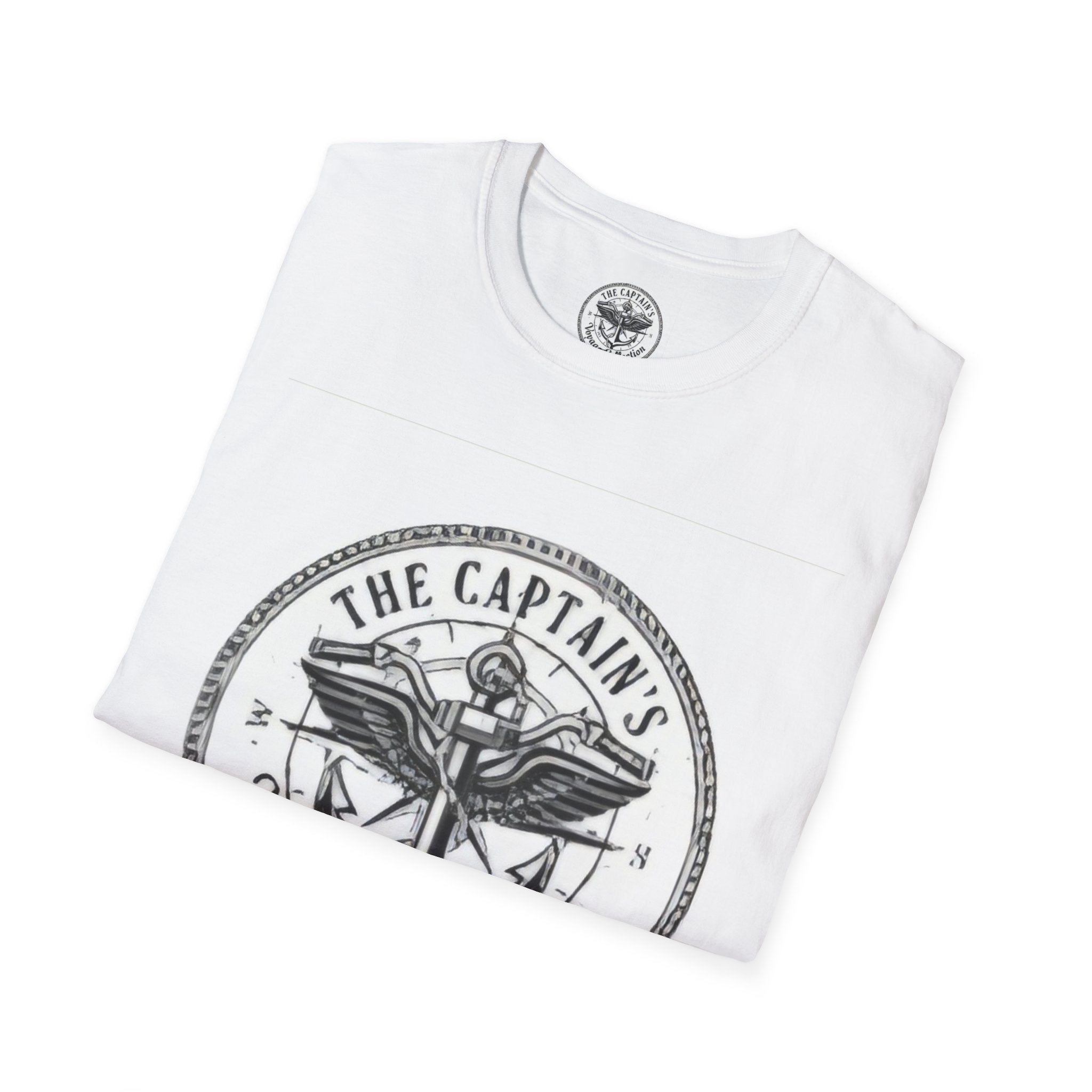 Captain’s Voyage Collection T‑Shirt — Panda Riding Motorcycle Graphic Tee