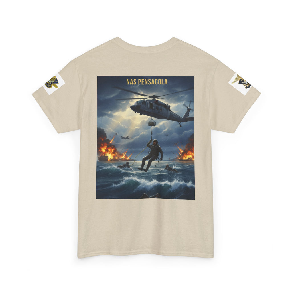 SAR Chiefs Riders Club Tee — NAS Pensacola Helicopter Rescue Graphic Shirt