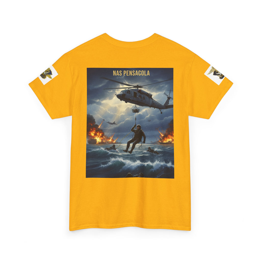 SAR Chiefs Riders Club Tee — NAS Pensacola Helicopter Rescue Graphic Shirt