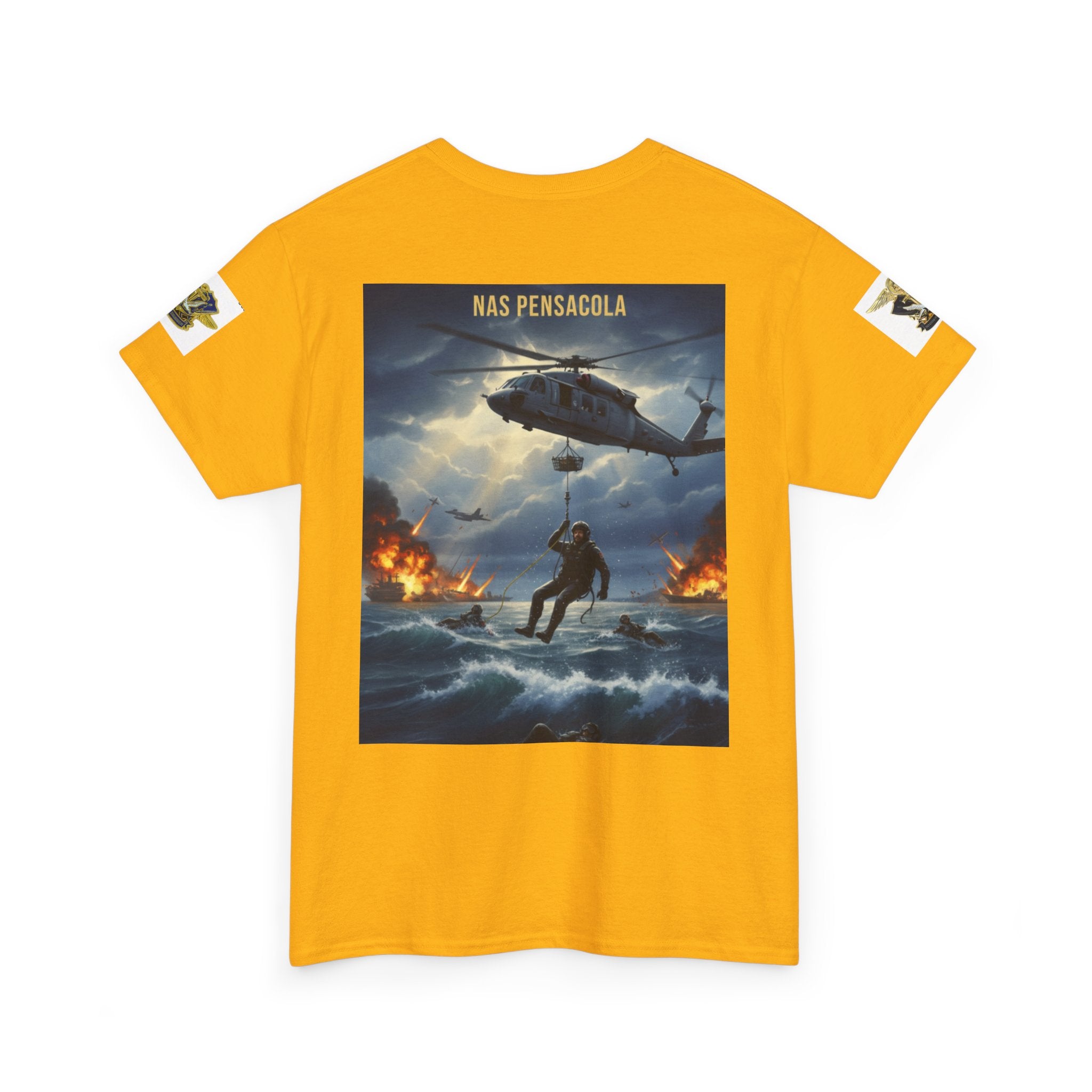 SAR Chiefs Riders Club Tee — NAS Pensacola Helicopter Rescue Graphic Shirt