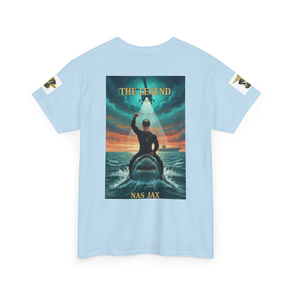 Navy SAR Helicopter Rescue Tee — "The Legend" Search & Rescue Tribute