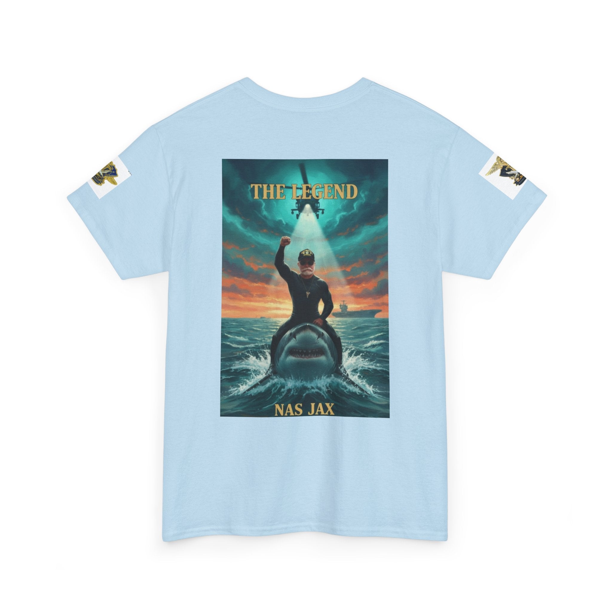Navy SAR Helicopter Rescue Tee — "The Legend" Search & Rescue Tribute