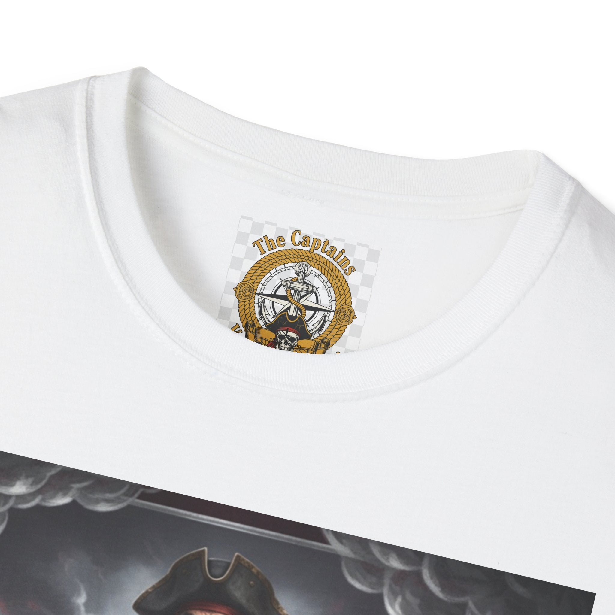 Pirate Captain T-Shirt — Vintage Nautical Adventure Graphic Tee