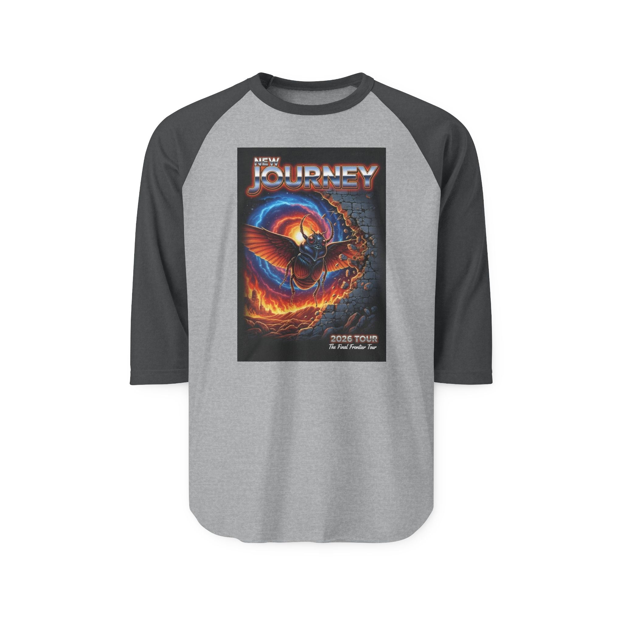 Journey Band Raglan Shirt — Vintage Rock Tour Tee