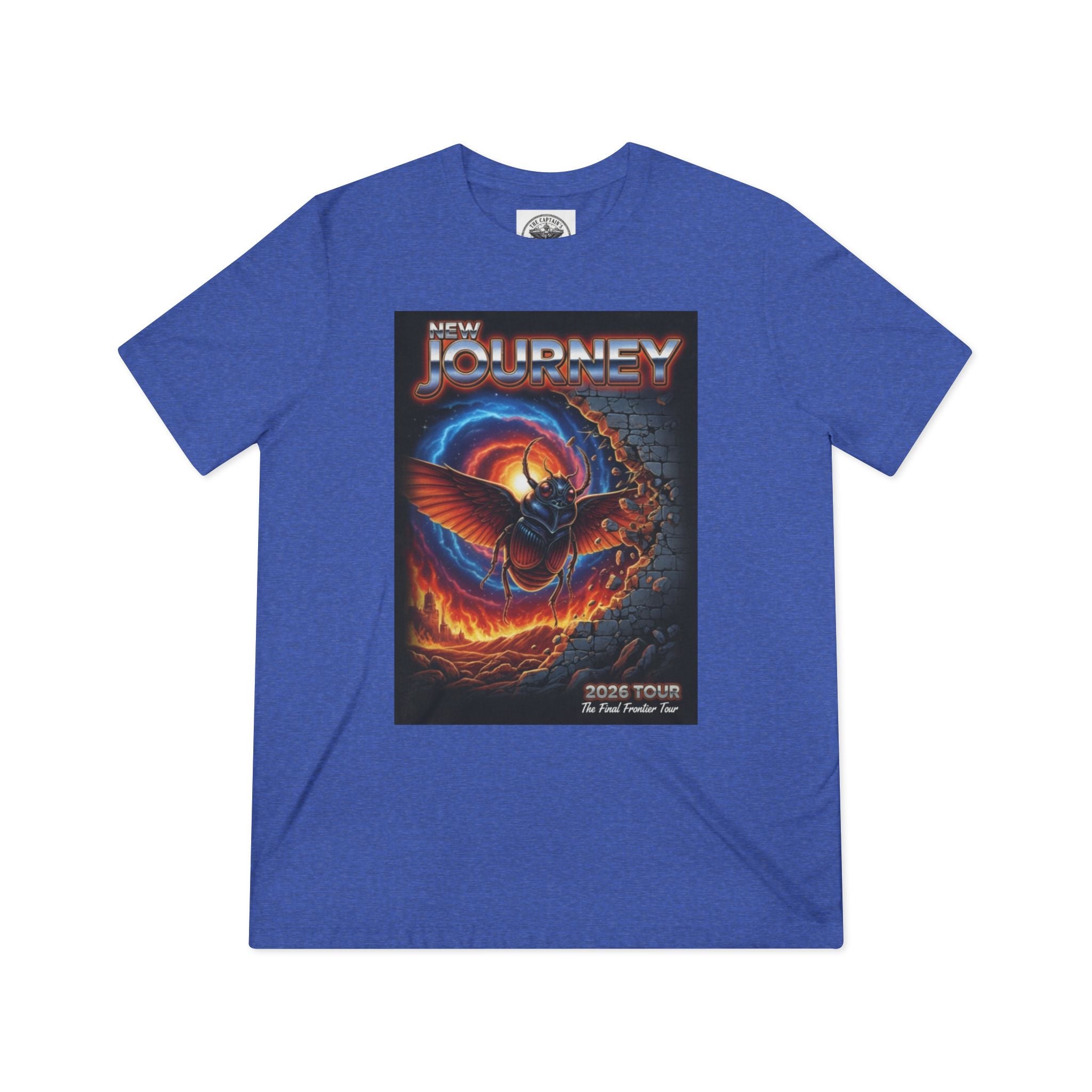 Band Tour T-Shirt - 'Journey' Vintage Rock Concert Tee