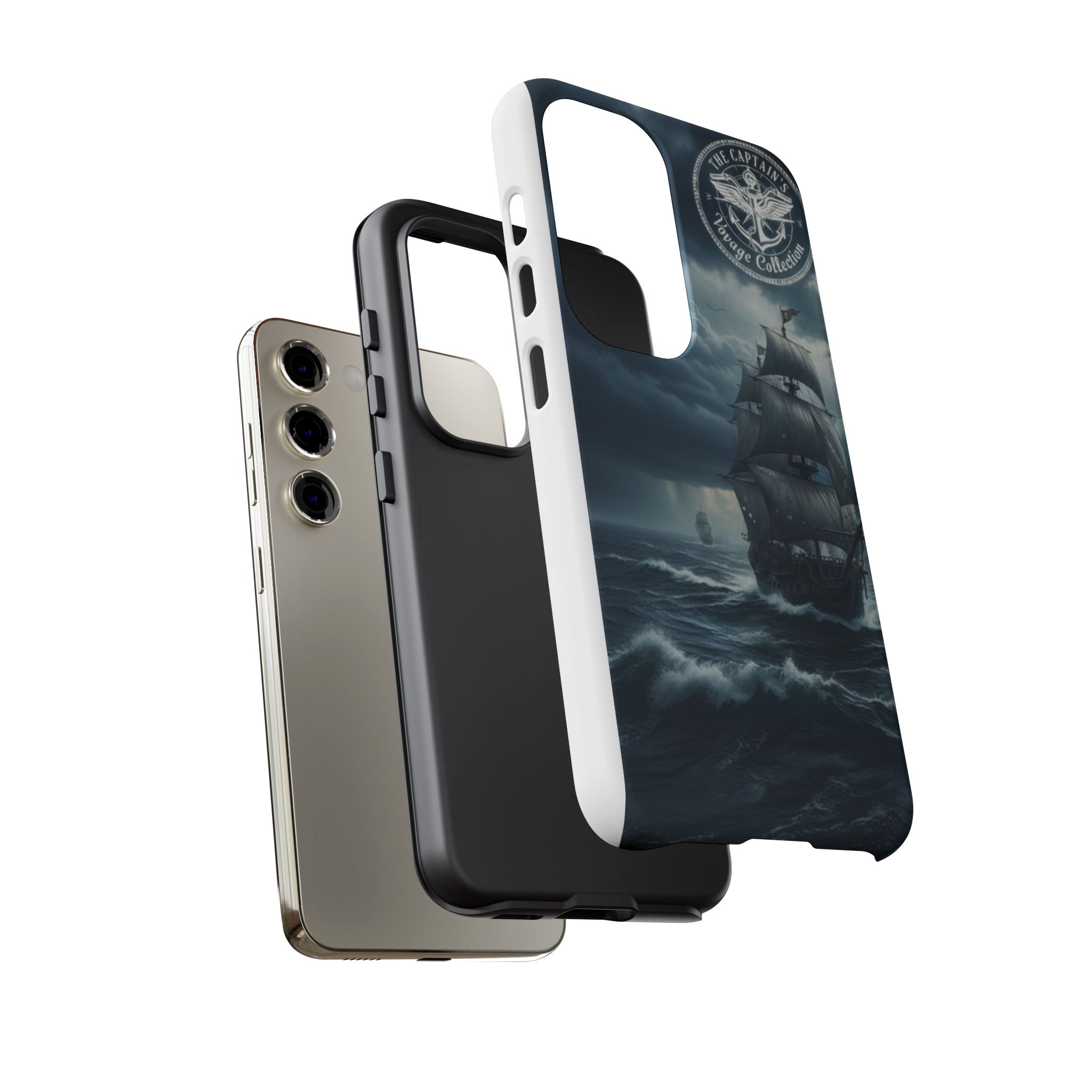 Stormy Seas Ship Phone Case – Nautical Pirate Sailing iPhone Cover