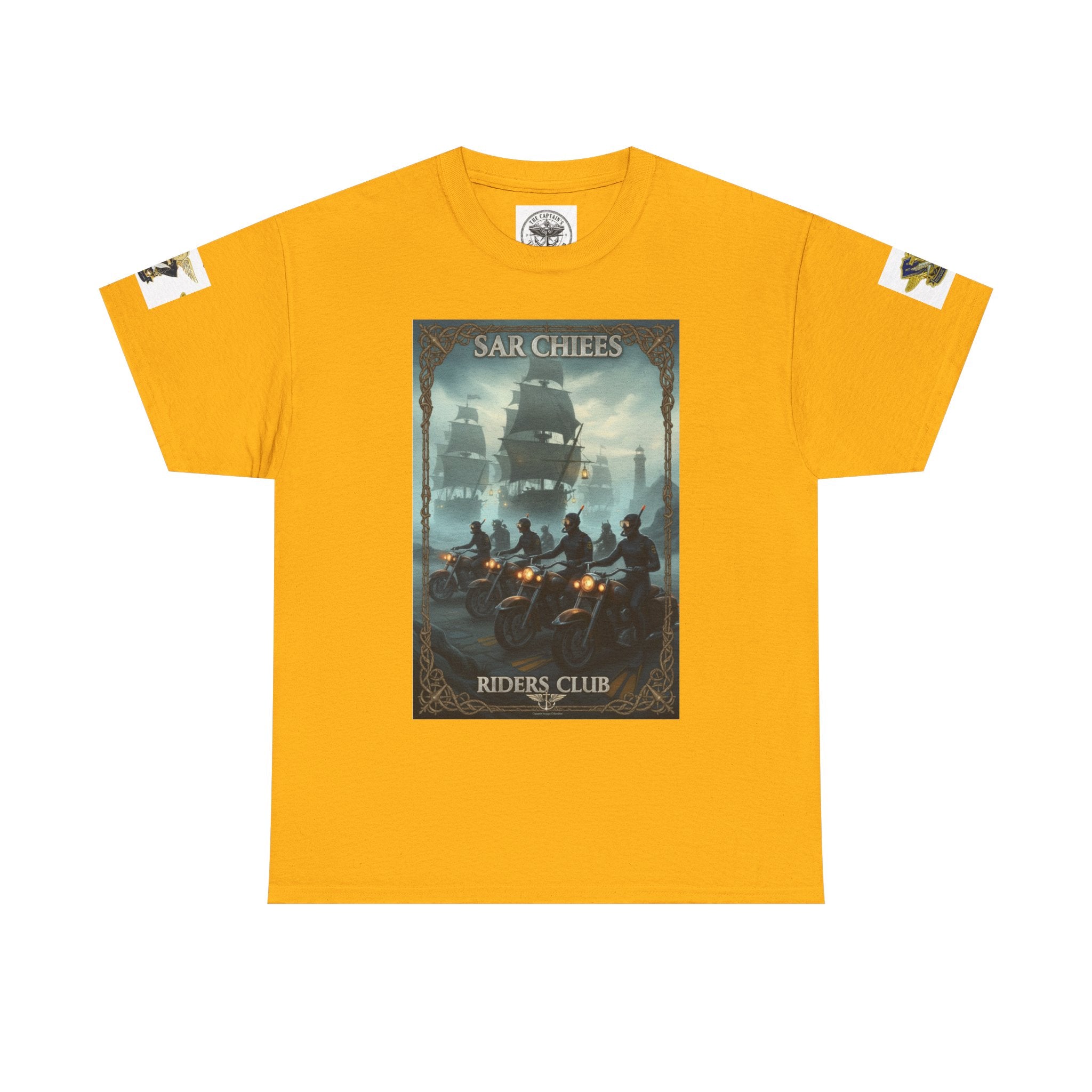Military Rescue Crew T-Shirt — SAR Chiefs Riders Club Graphic Tee