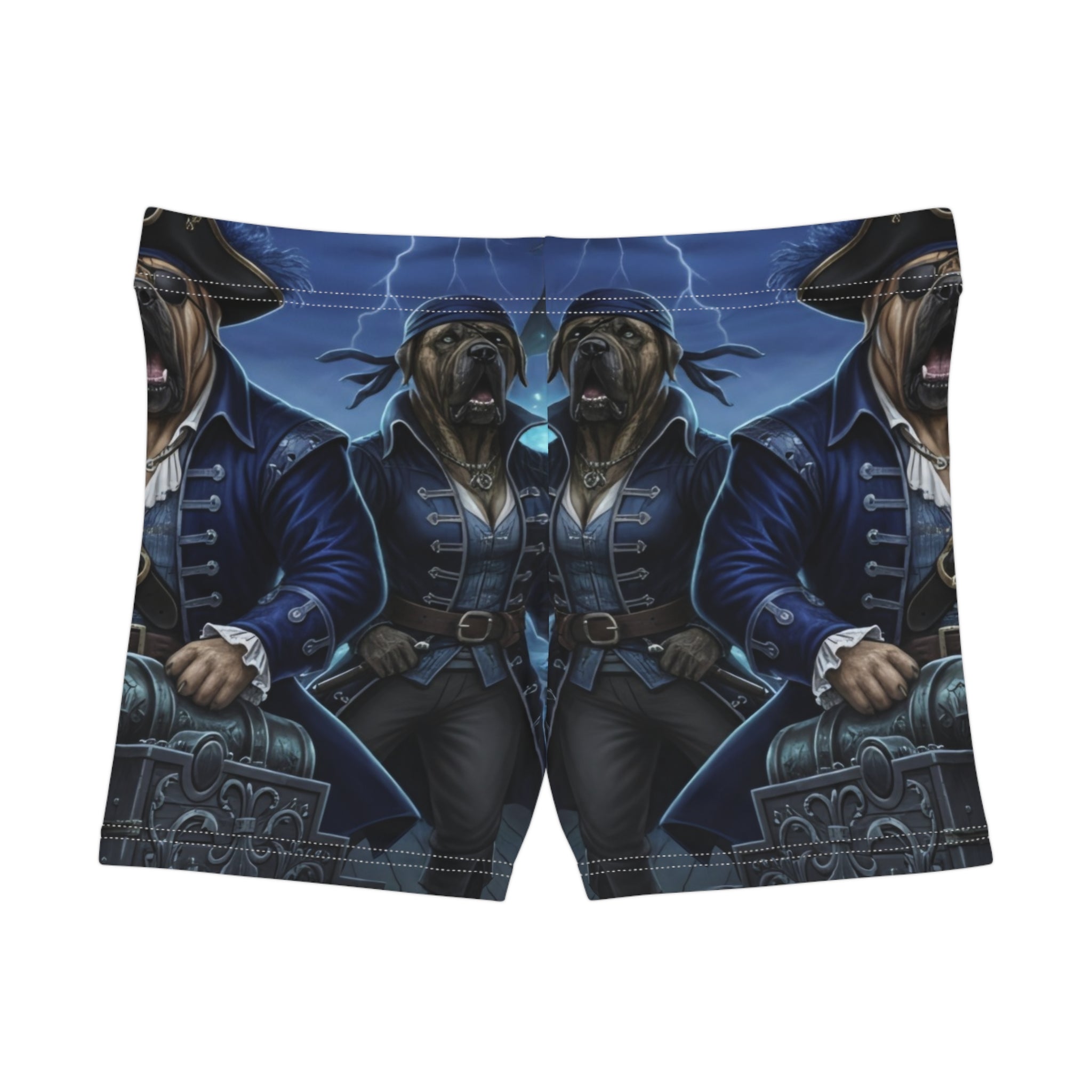 Pirate Captain Fantasy Women's All-Over Print Shorts