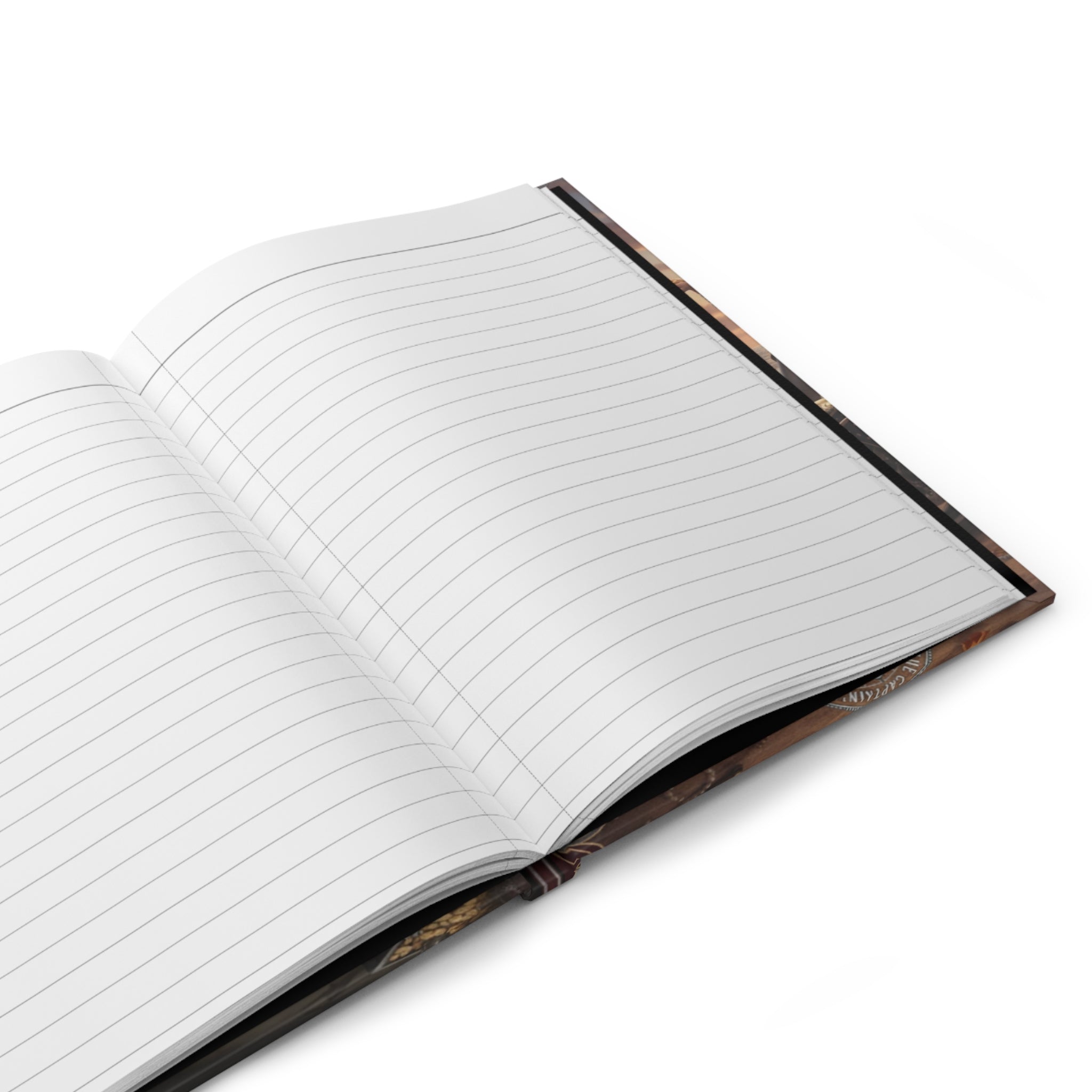 Pirate Biker Hardcover Journal — Treasure & Adventure Notebook