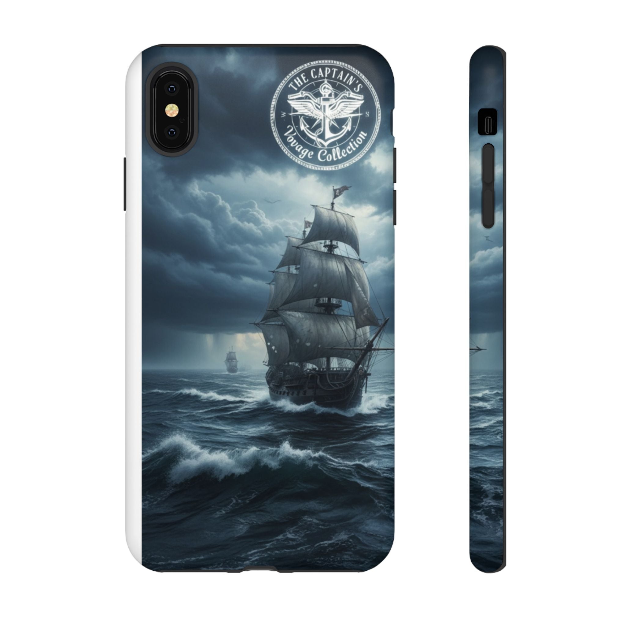 Stormy Seas Ship Phone Case – Nautical Pirate Sailing iPhone Cover