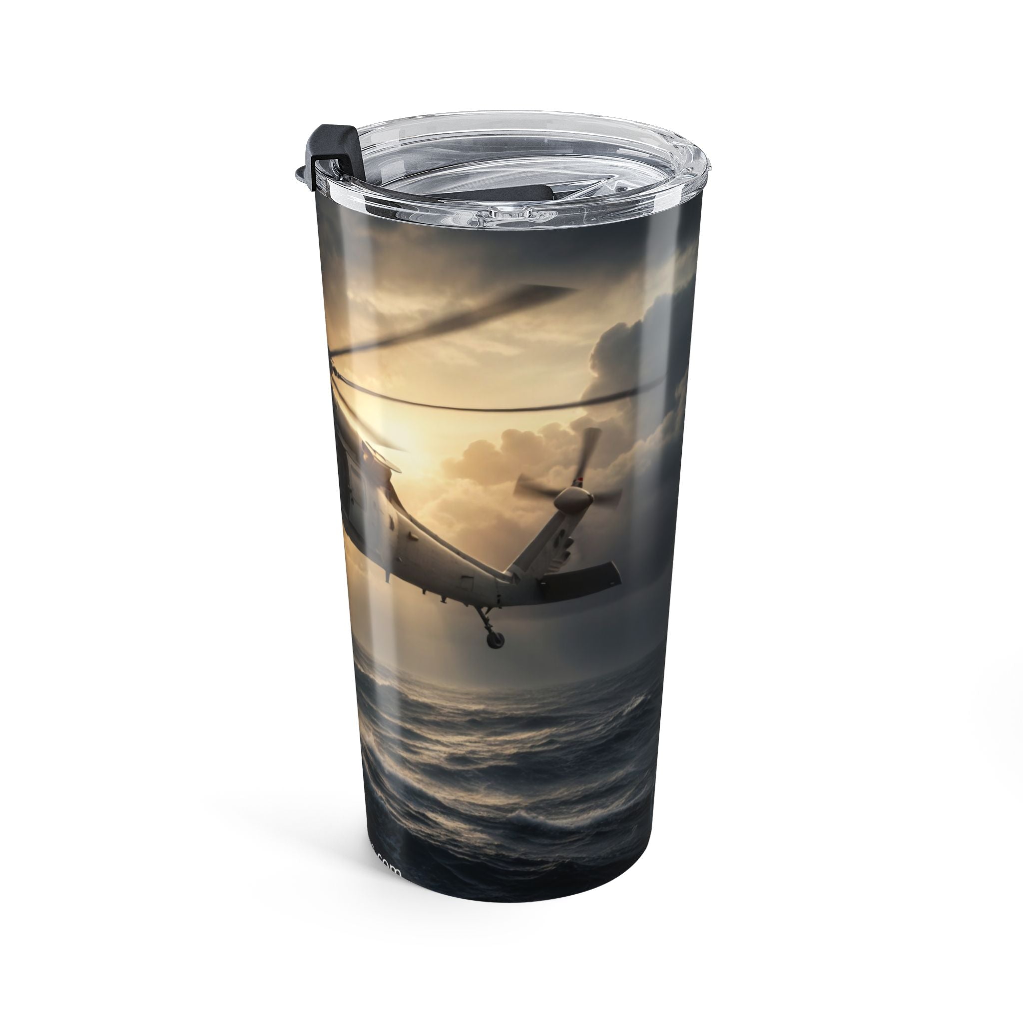 Rescue Helicopter 20oz Tumbler – Coast Guard SAR Search & Rescue Travel Mug