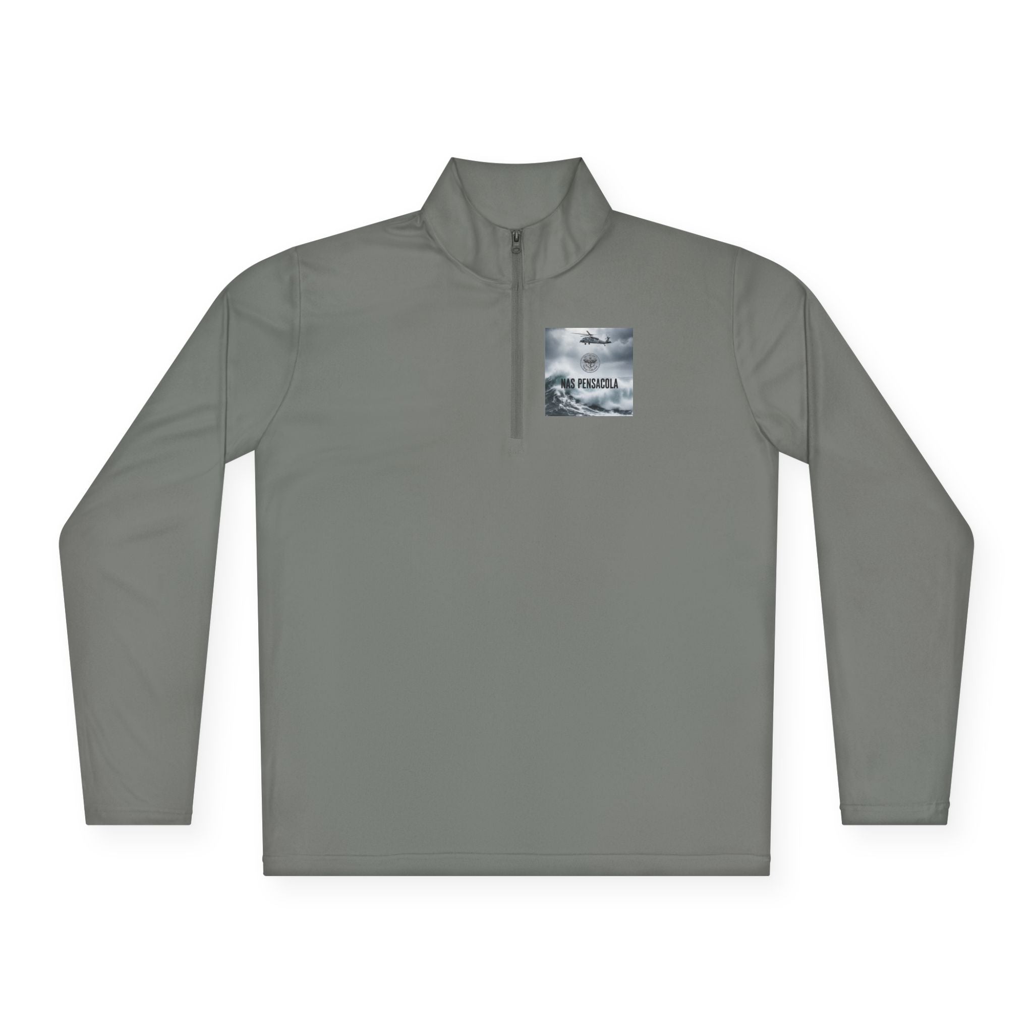 NAS Pensacola Military Rescue Quarter-Zip Pullover