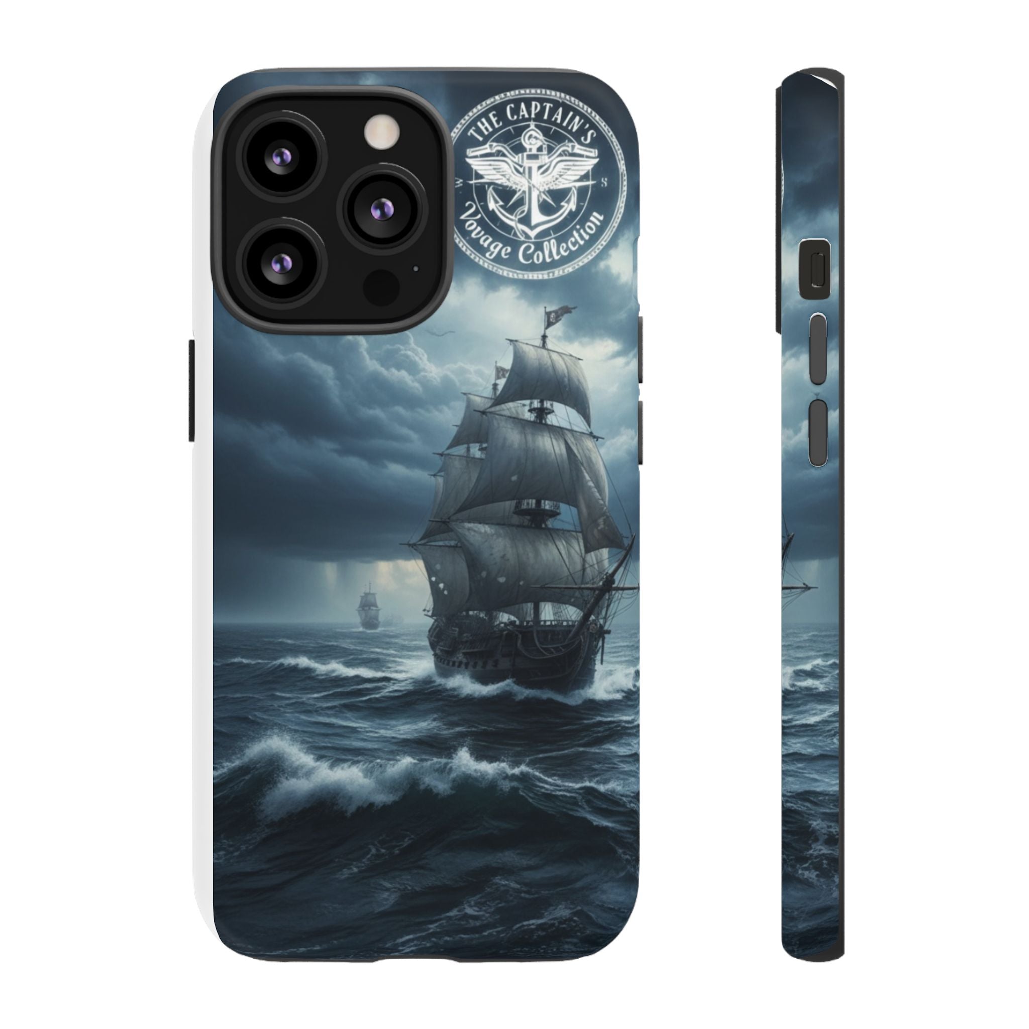 Stormy Seas Ship Phone Case – Nautical Pirate Sailing iPhone Cover