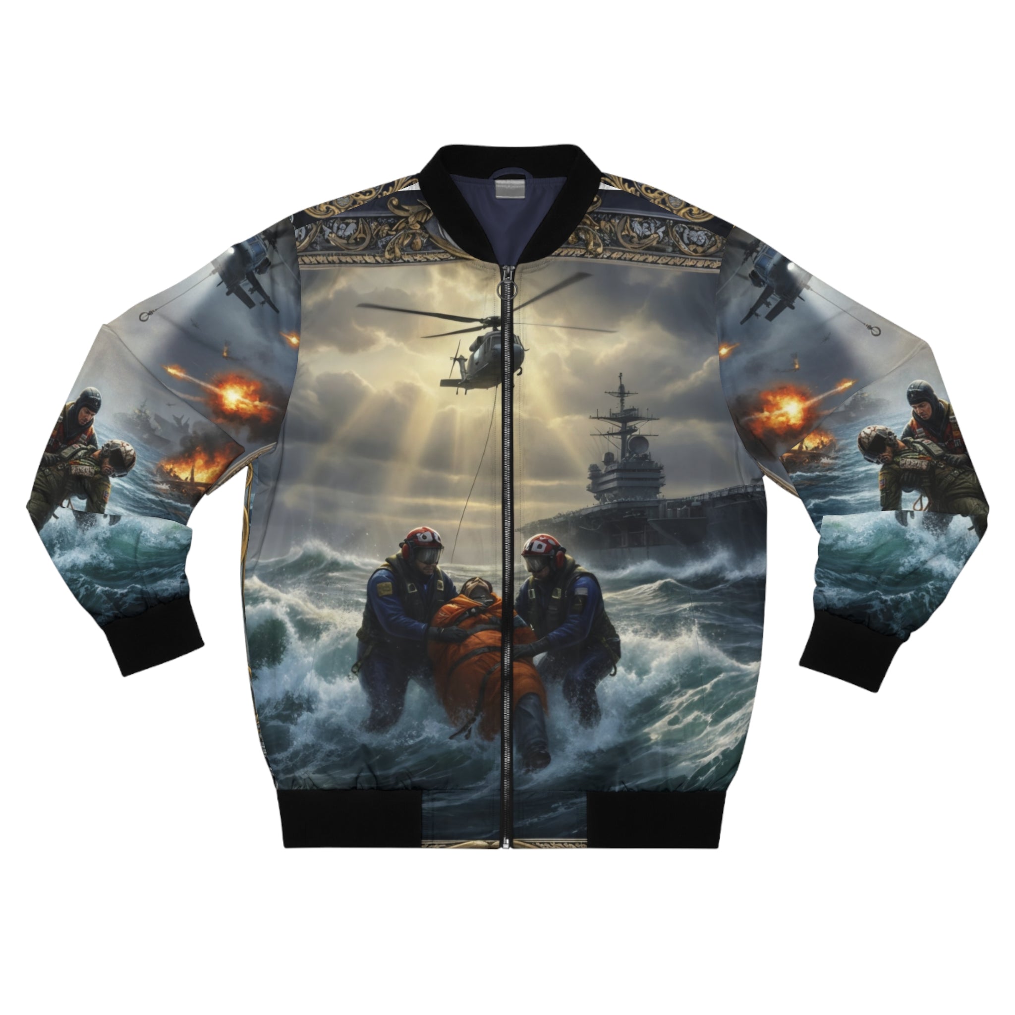 NAS Pensacola Rescue Swimmer Bomber Jacket