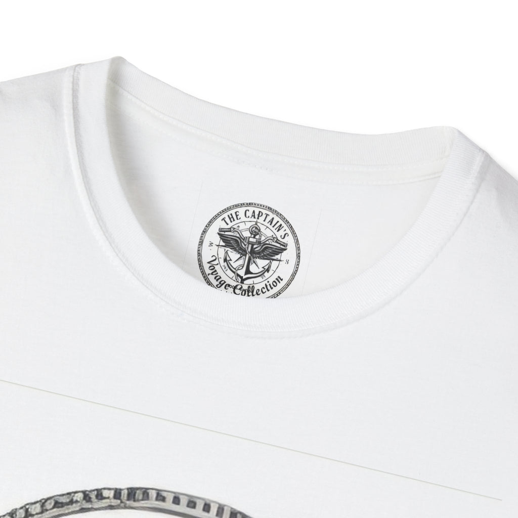 Captain’s Voyage Collection T‑Shirt — Panda Riding Motorcycle Graphic Tee