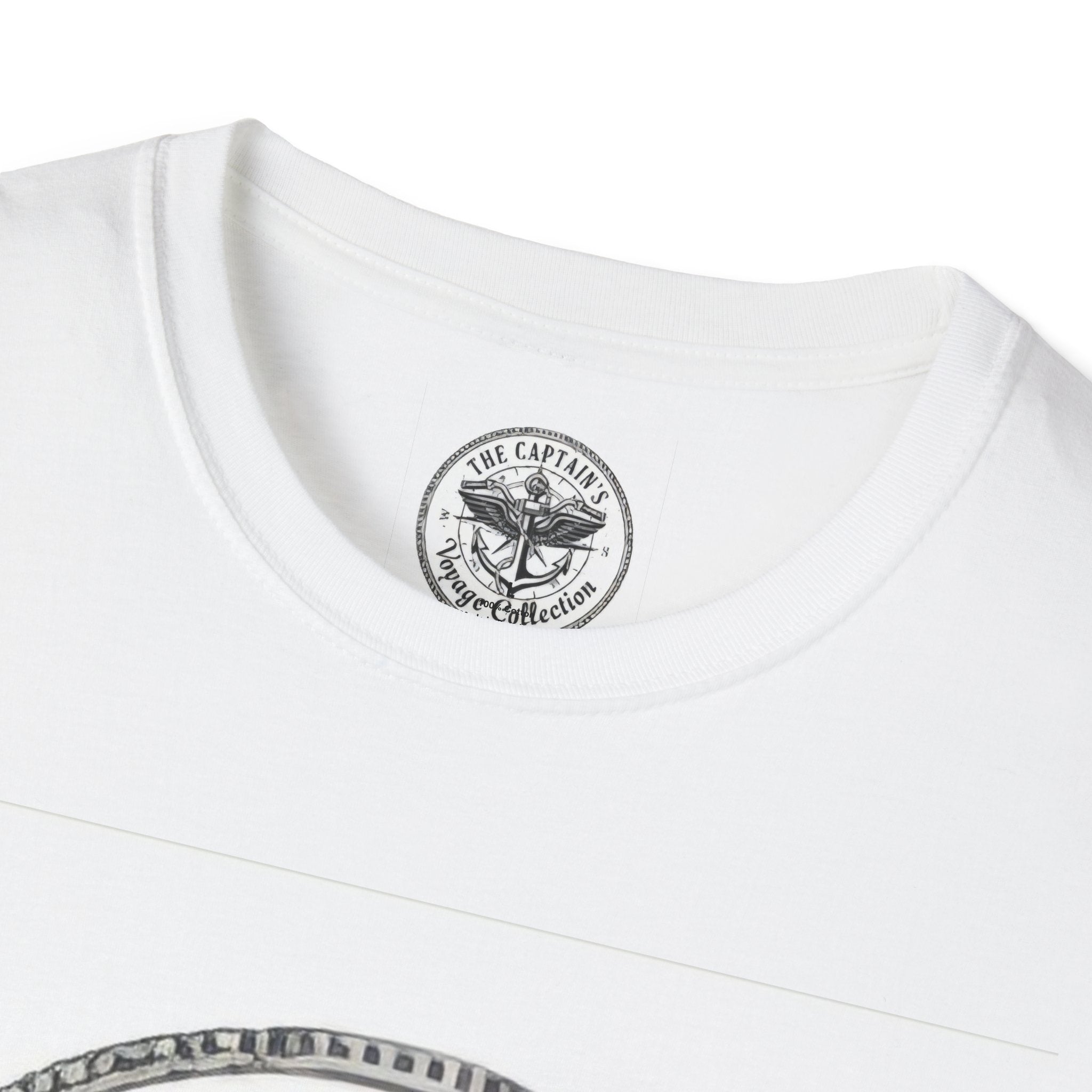 Captain’s Voyage Collection T‑Shirt — Panda Riding Motorcycle Graphic Tee