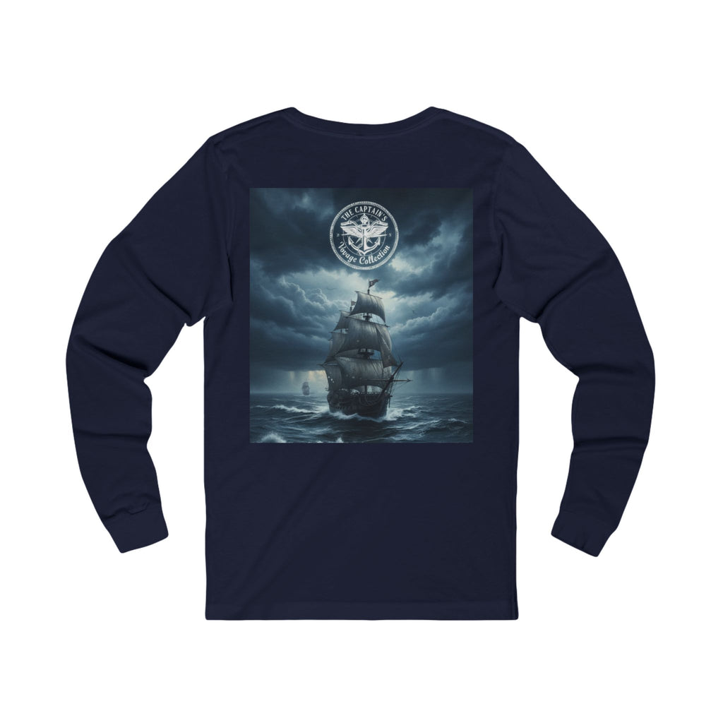 Pirate Crew Long Sleeve Tee - The Lantern Thieves Ship Design