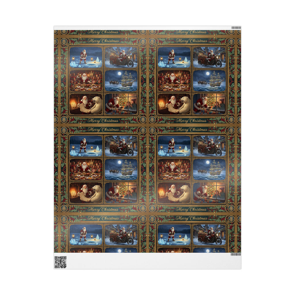 Wrapping Paper — Vintage Nutcracker Holiday Gift Wrap