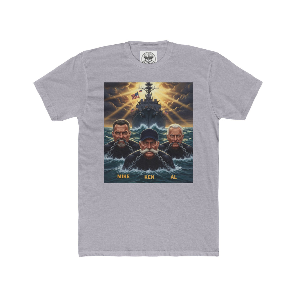 Shark Attack Movie Poster T-Shirt — Retro Action Film Tee (Mike Ken Al)