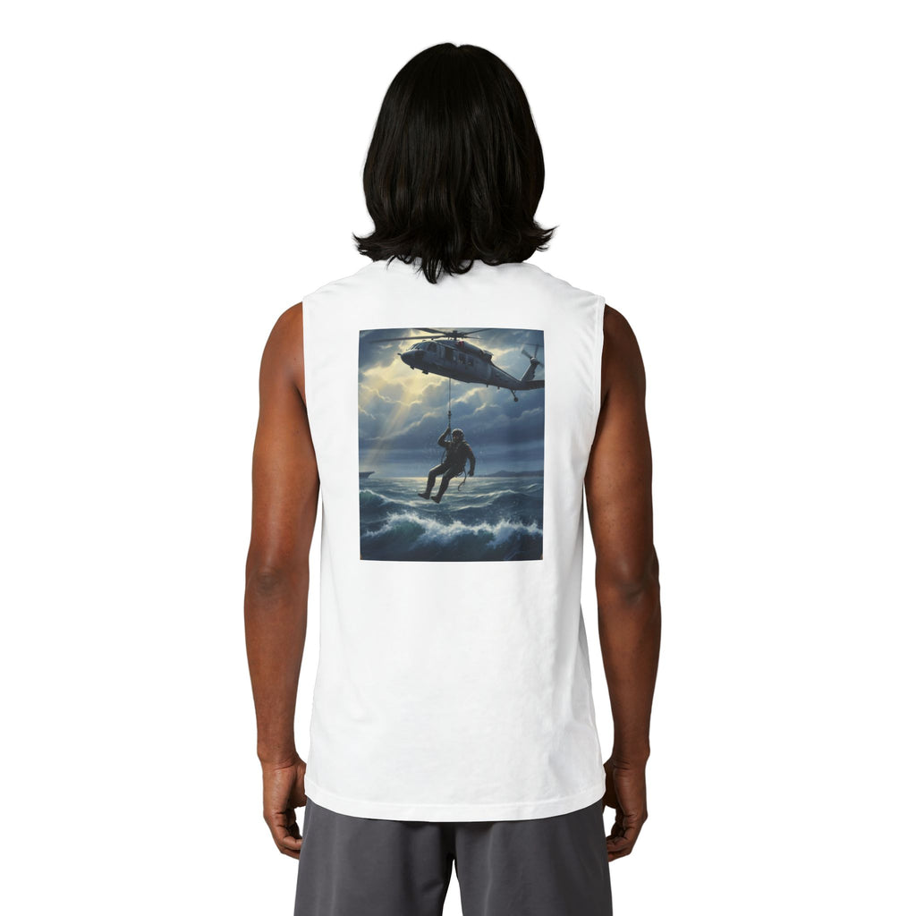 Rescue Swimmer Muscle Tank — Military Search & Rescue Tribute