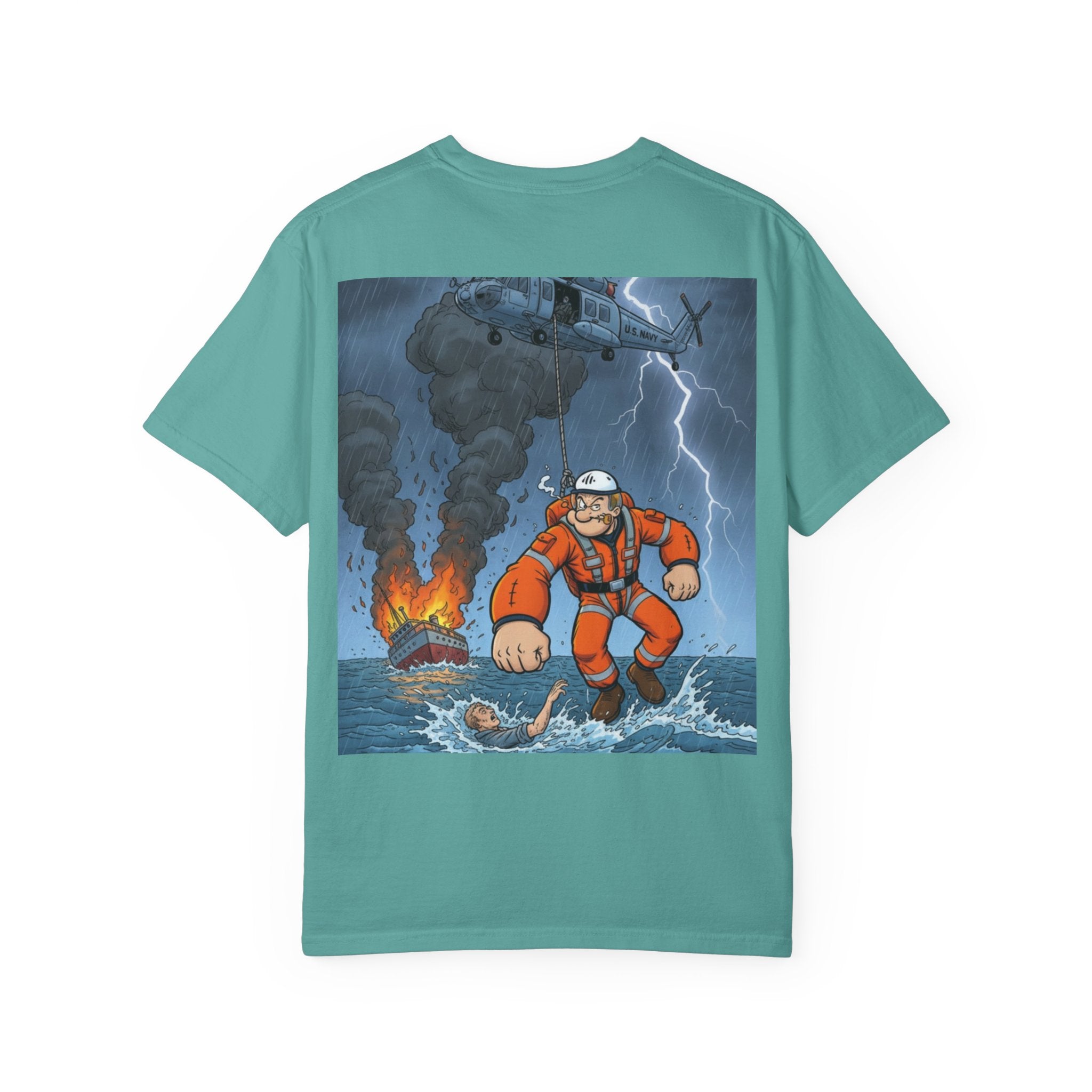 Rescue Swimmer T-Shirt — NAS Pensacola Helicopter Rescue Graphic Tee