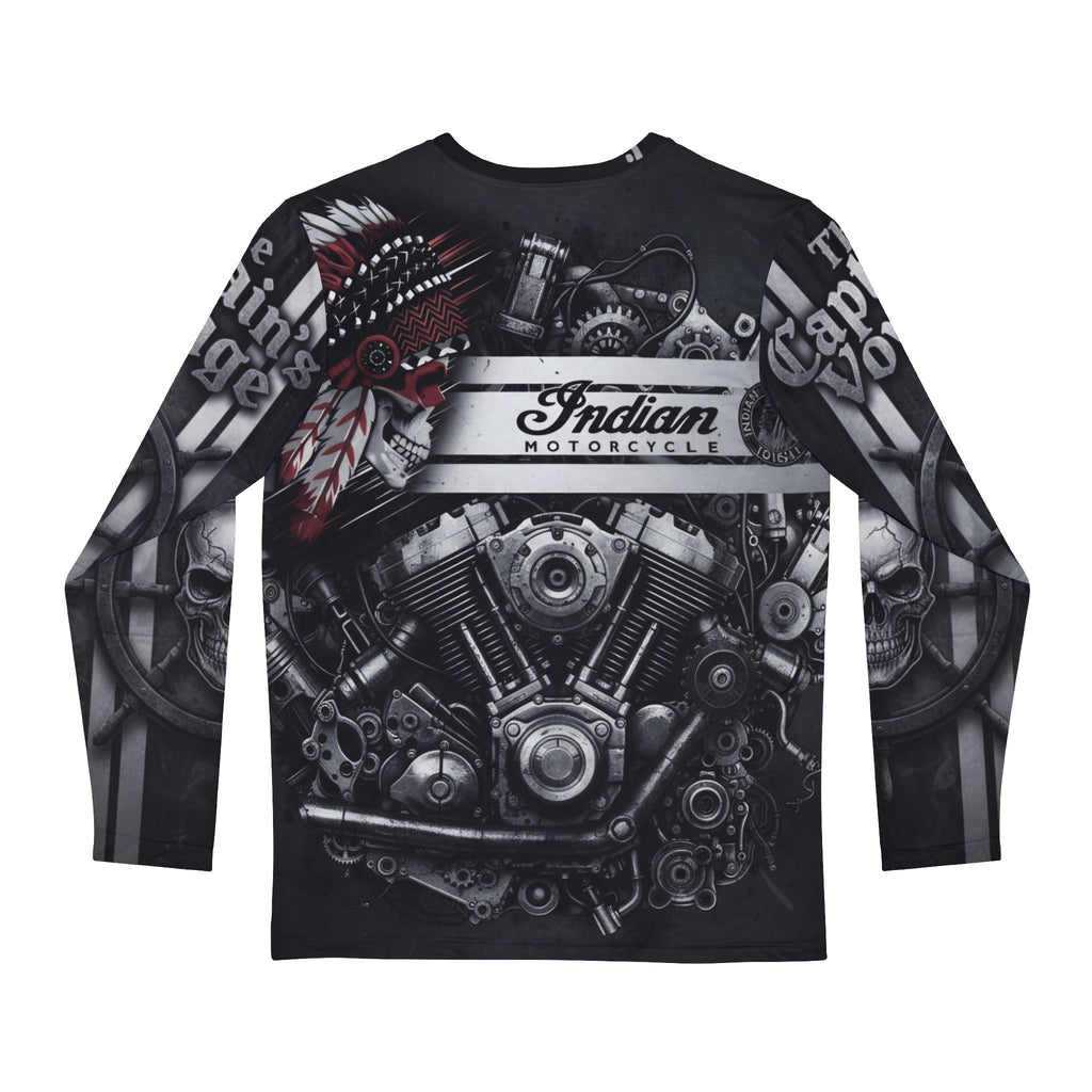 Indian Motorcycle Skull Chief Long Sleeve Shirt