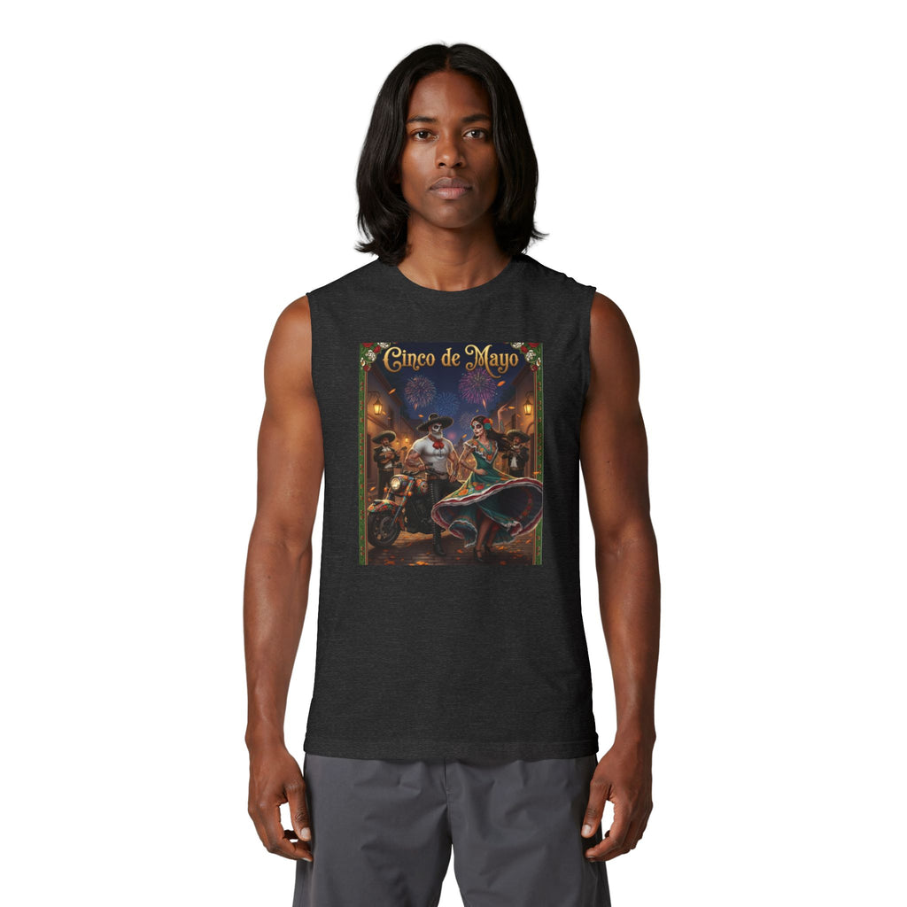 Cinco de Mayo Muscle Tank — Festive Mexican Dance Day Tank Top