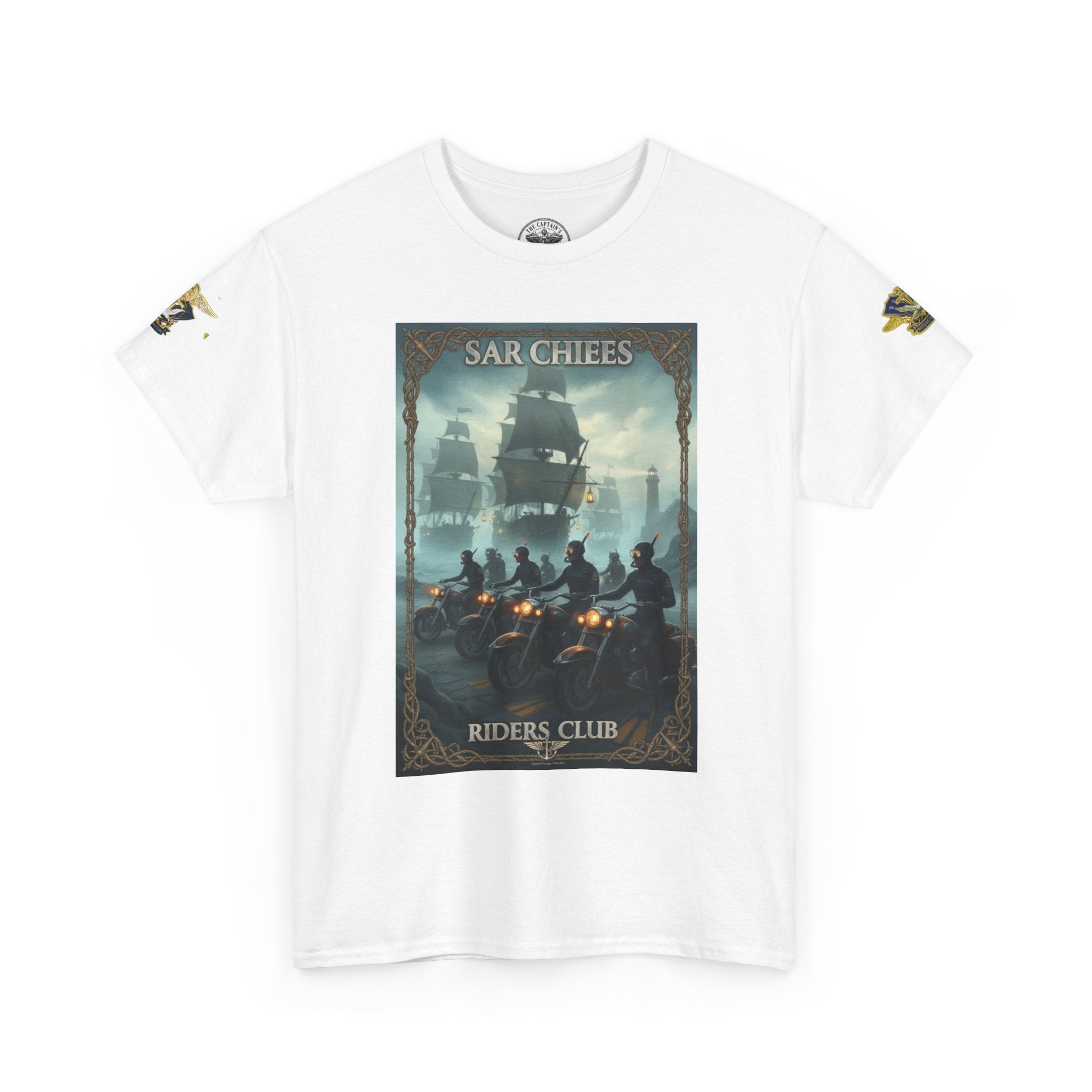 Military Rescue Crew T-Shirt — SAR Chiefs Riders Club Graphic Tee