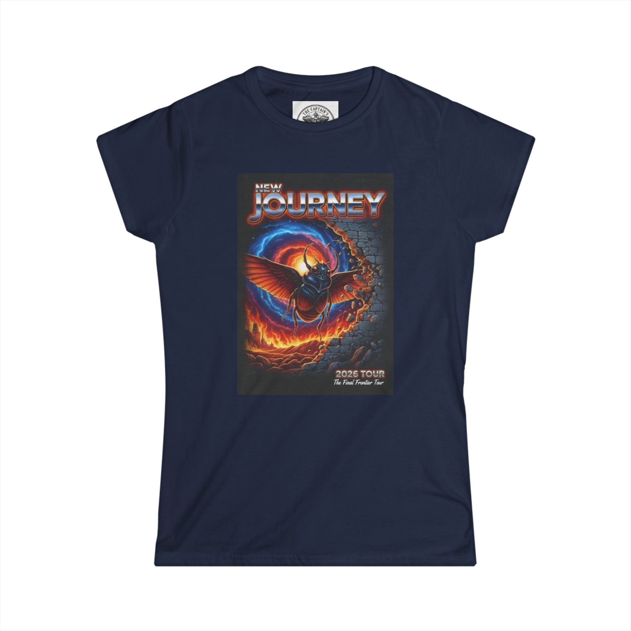 Journey Band Tour T‑Shirt — Women’s 2026 Tour Graphic Tee