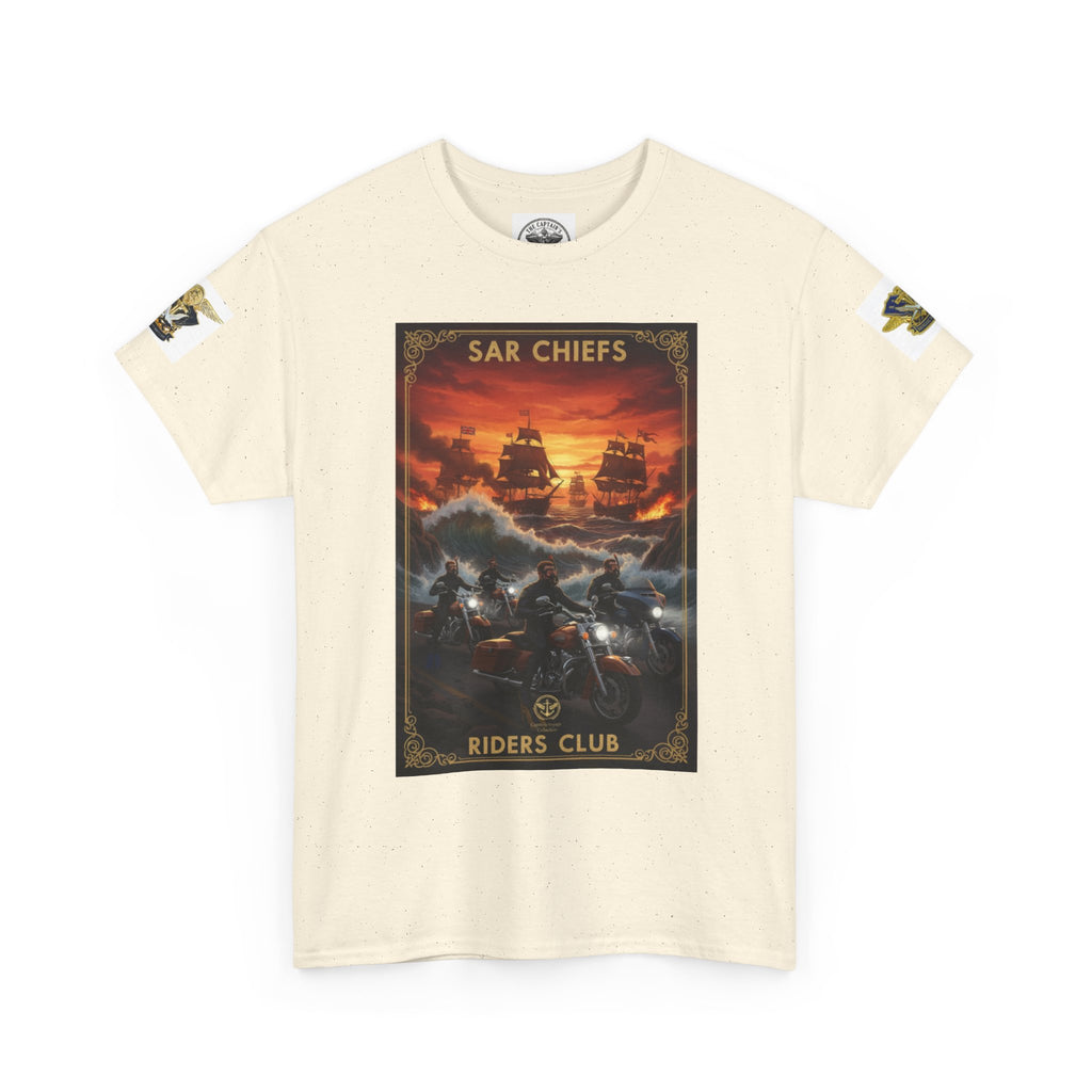 Military Rescue Riders Club T‑Shirt — SAR Chiefs Helicopter Tee